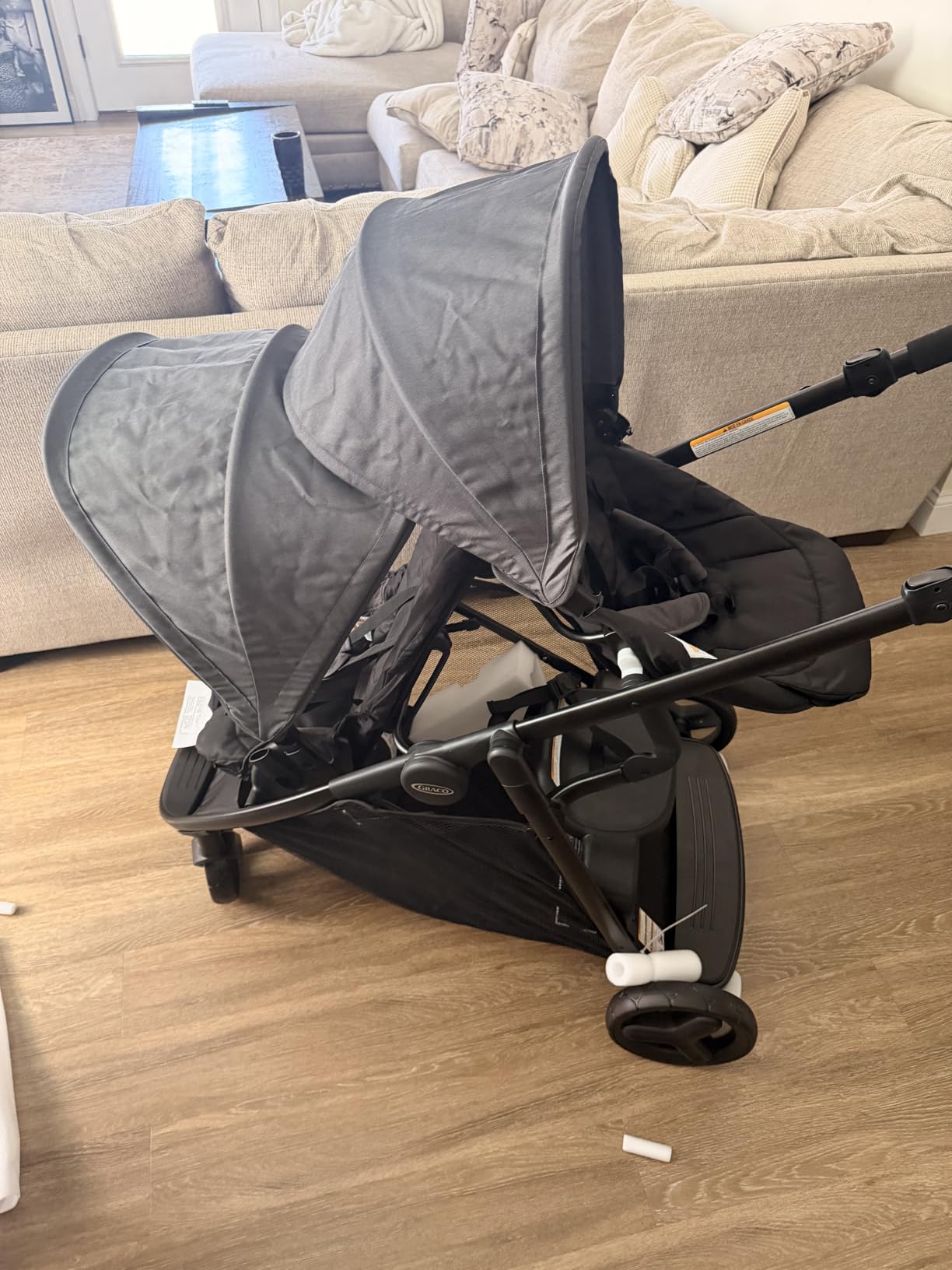 Graco Ready2Grow LX 2.0 Double Stroller, Clark customer photo 1