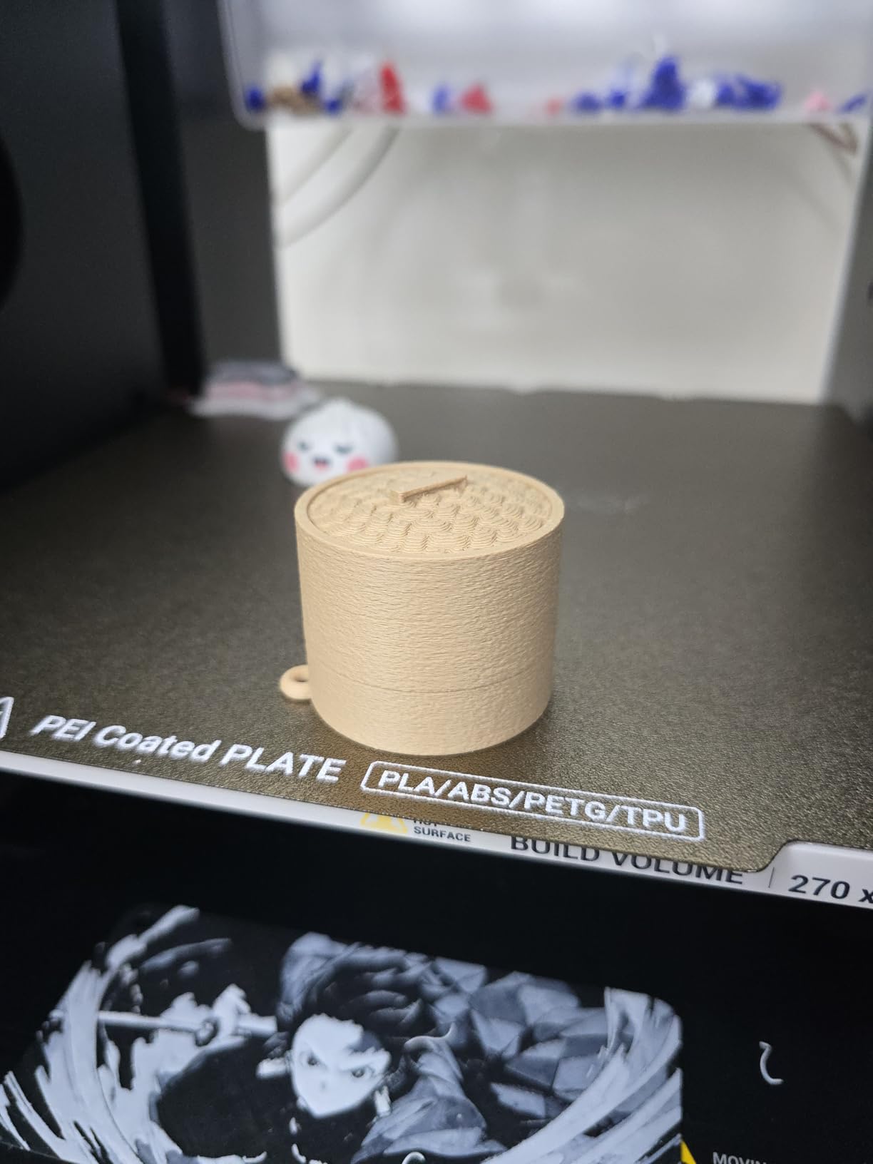 OVERTURE PLA Matte Carbon Fiber Filament 1.75mm, 1kg Carbon Fiber Black customer photo 1