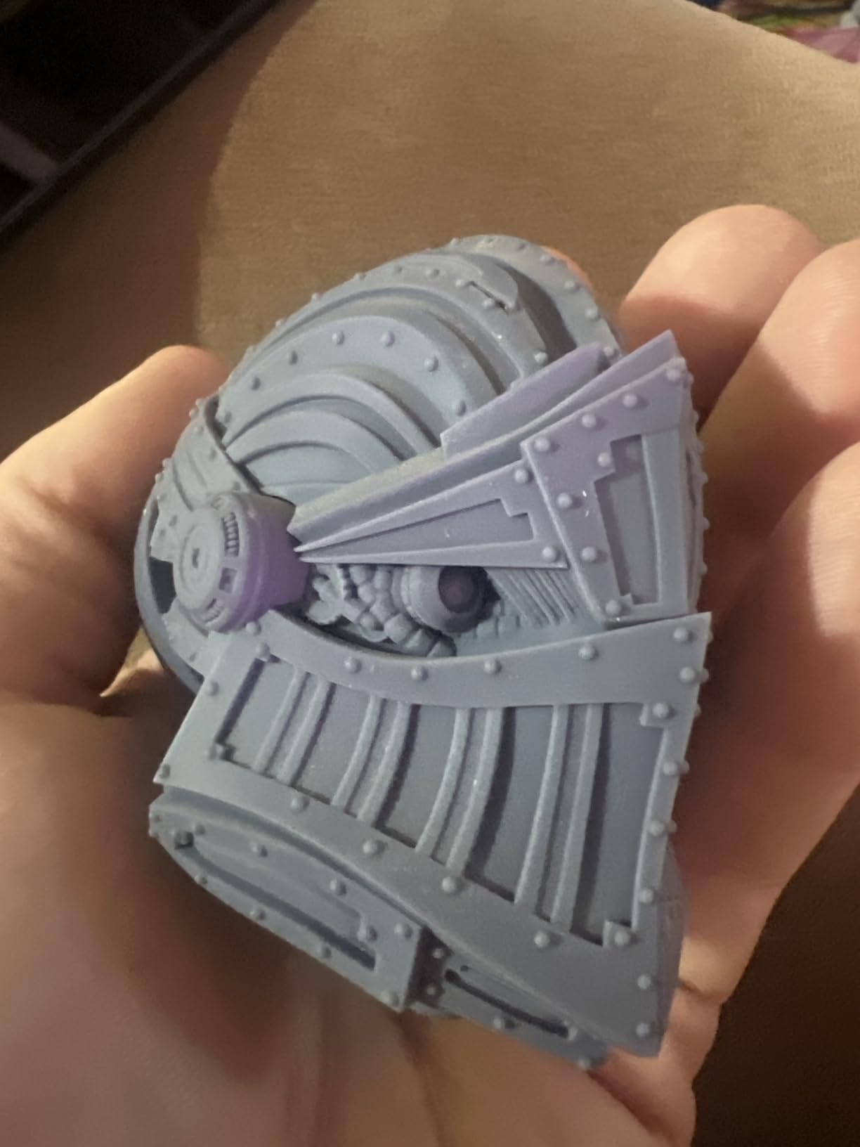 Siraya Tech Fast ABS-Like 3D Printer Resin, Non-Brittle, Navy Grey, 1kg customer photo 1