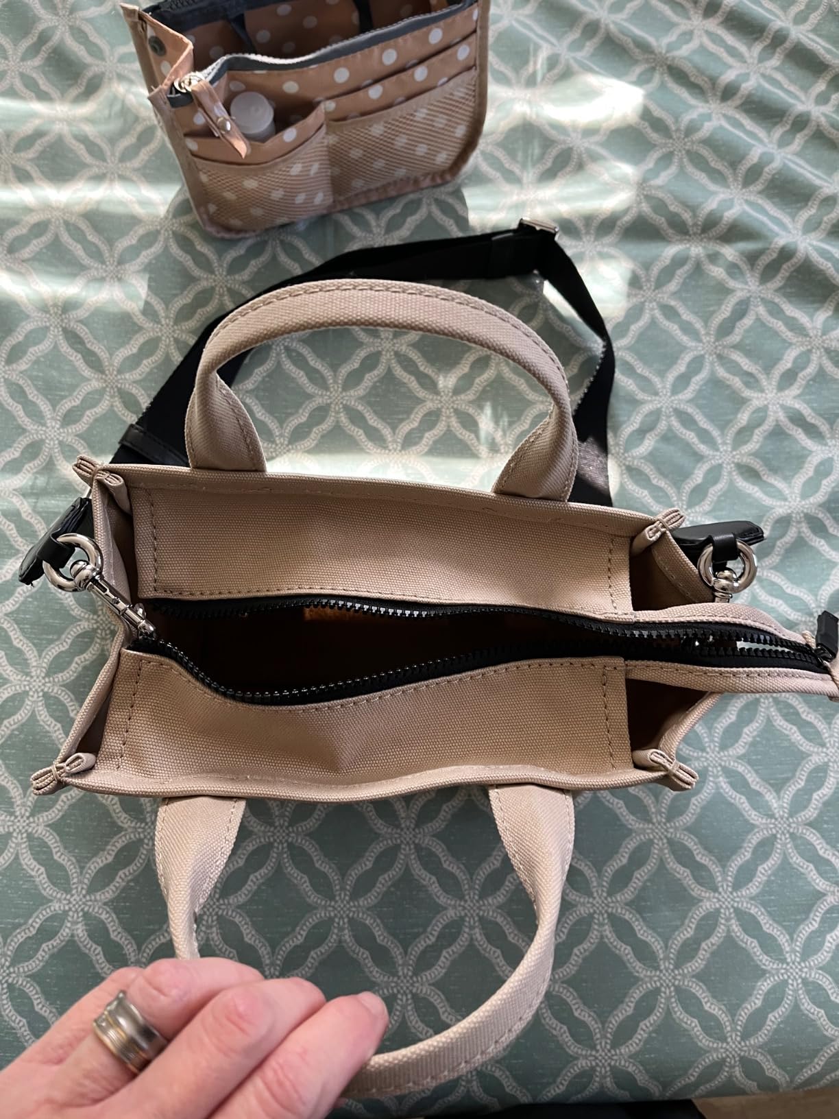 Marc Jacobs Women's The Canvas Small Tote Bag customer photo 2