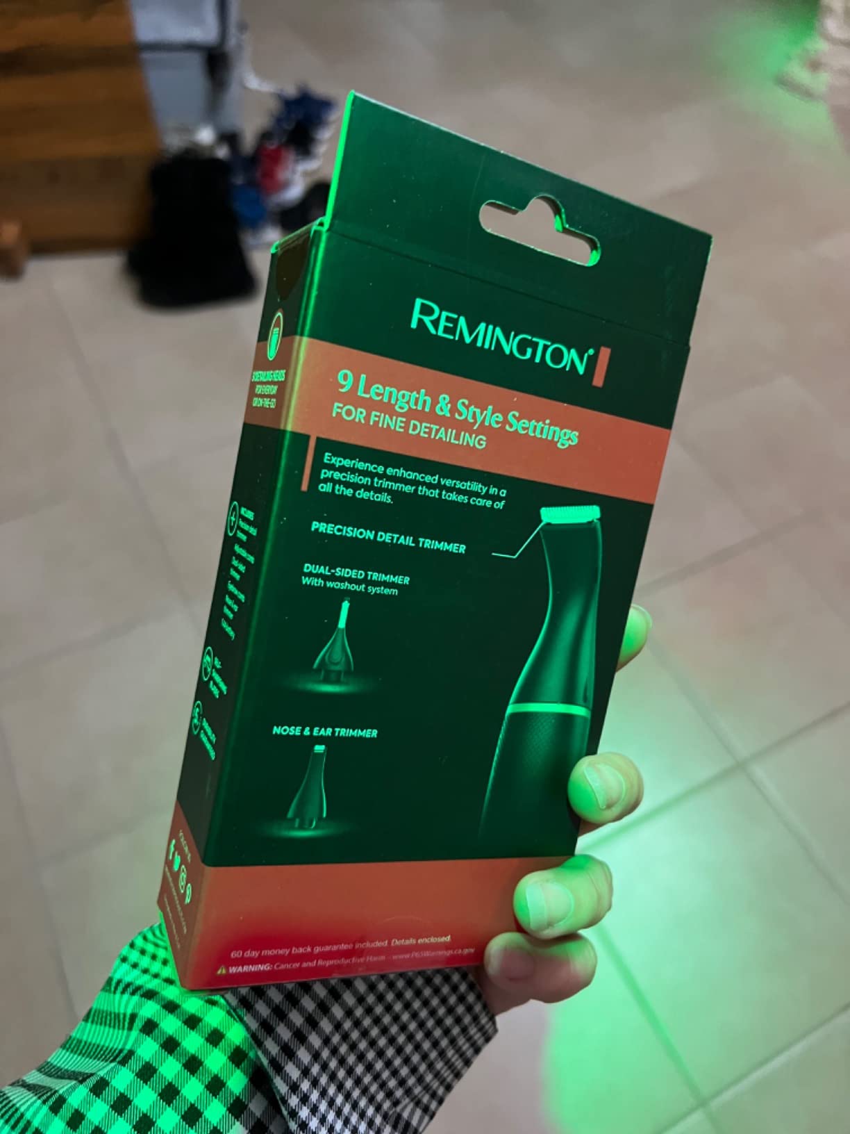 Remington Ultimate Precision Detail Trimmer, Nose, Ear & Eyebrow Trimmer customer photo 1