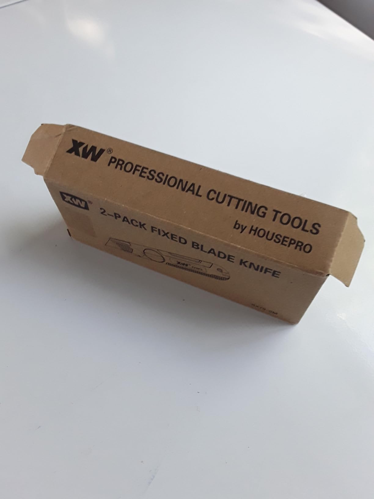 XW Fixed-Blade Utility Knife, Non-Retractable Heavy Duty Drywall Cutter, Extra 10 Blades Included,2-Pack customer photo 2