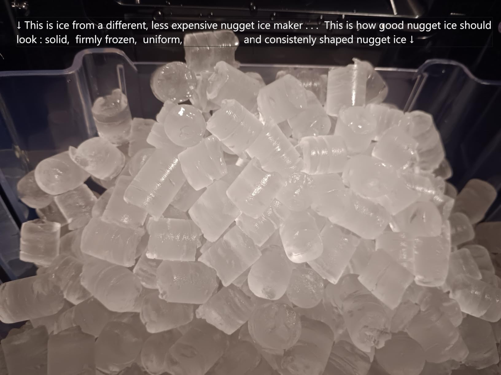 Silonn Ice Maker Countertop, 9 Cubes Ready in 6 Mins, 26lbs in 24Hrs, Self-Cleaning Ice Machine with Ice Scoop and Basket, 2 Sizes of Bullet Ice for Home Kitchen Office Bar Party customer photo 1