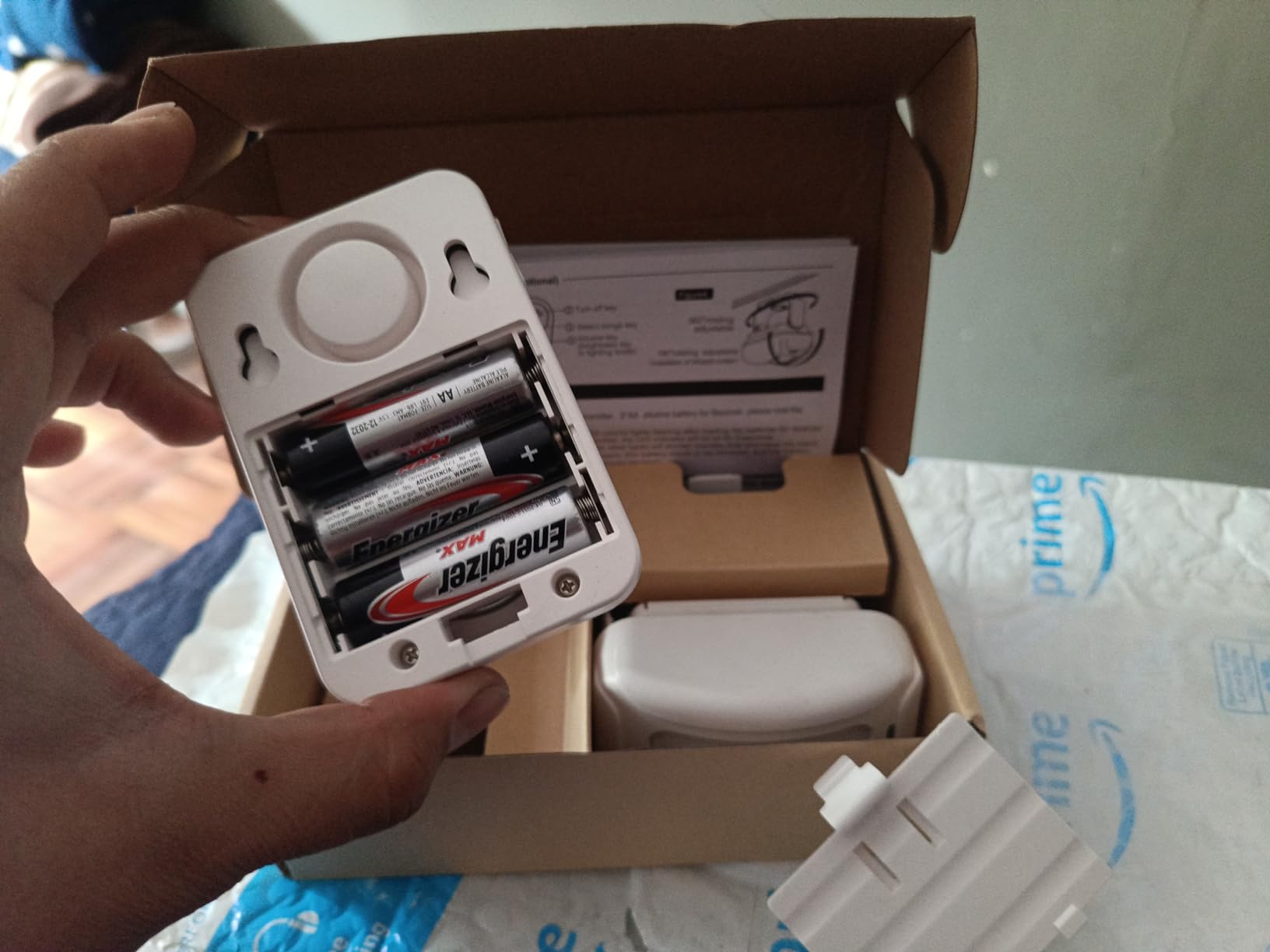 GreenCycle Outdoor Motion Sensors with Alarm, Motion Detection Chime customer photo 1