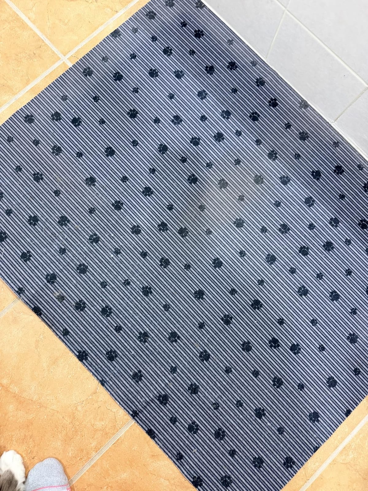 Drymate Cat Litter Box Mat, Litter Trapping Mat, Dark Grey, 28x36 XL customer photo 1