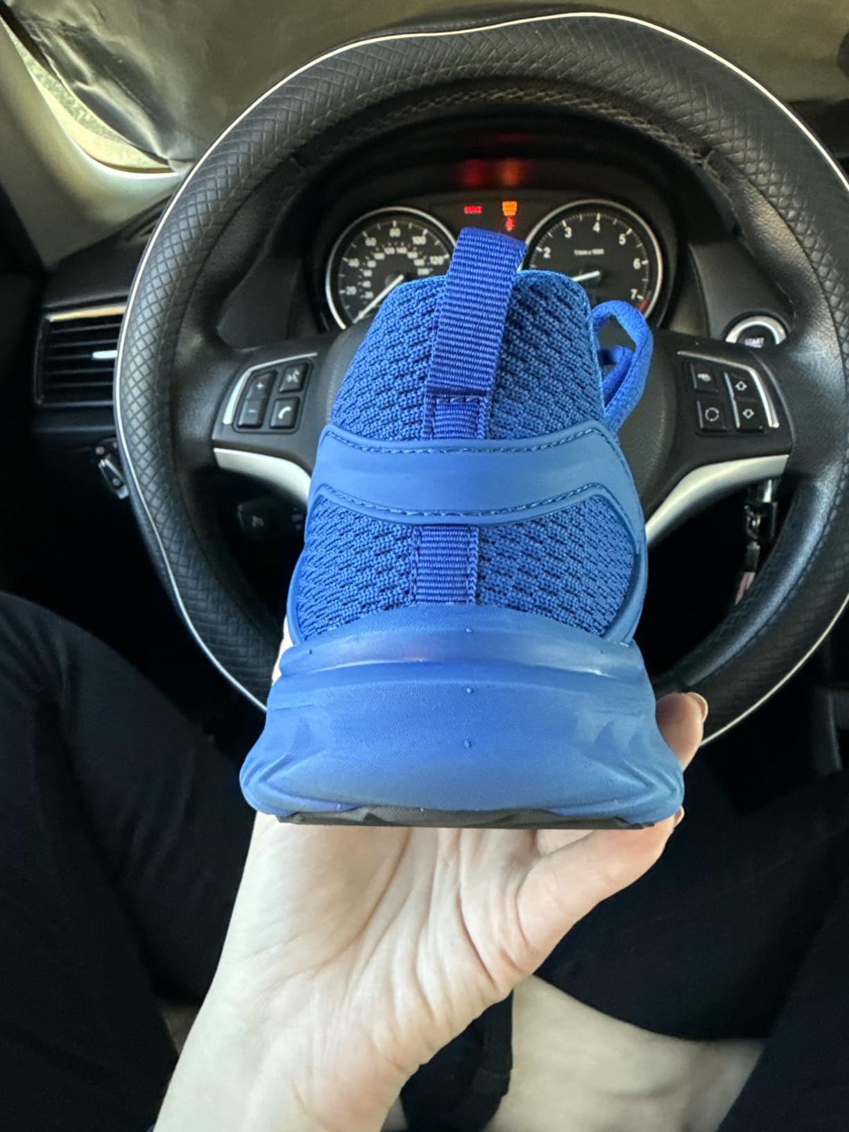 Abboos Womens Slip On Running Sneakers Walking Tennis Shoes customer photo 1