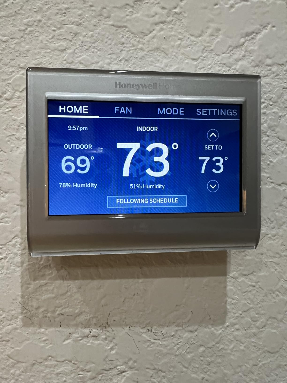 Honeywell RTH9600WF customer photo 2