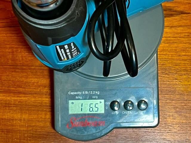 ROMECH Heat Gun, Heavy Duty Fast Heating, Variable Control 120°F~1200°F (50℃-500℃) 4 Nozzles Heat Gun for Crafting, Shrink Tubing,Vinyl Wrap (Blue) customer photo 1