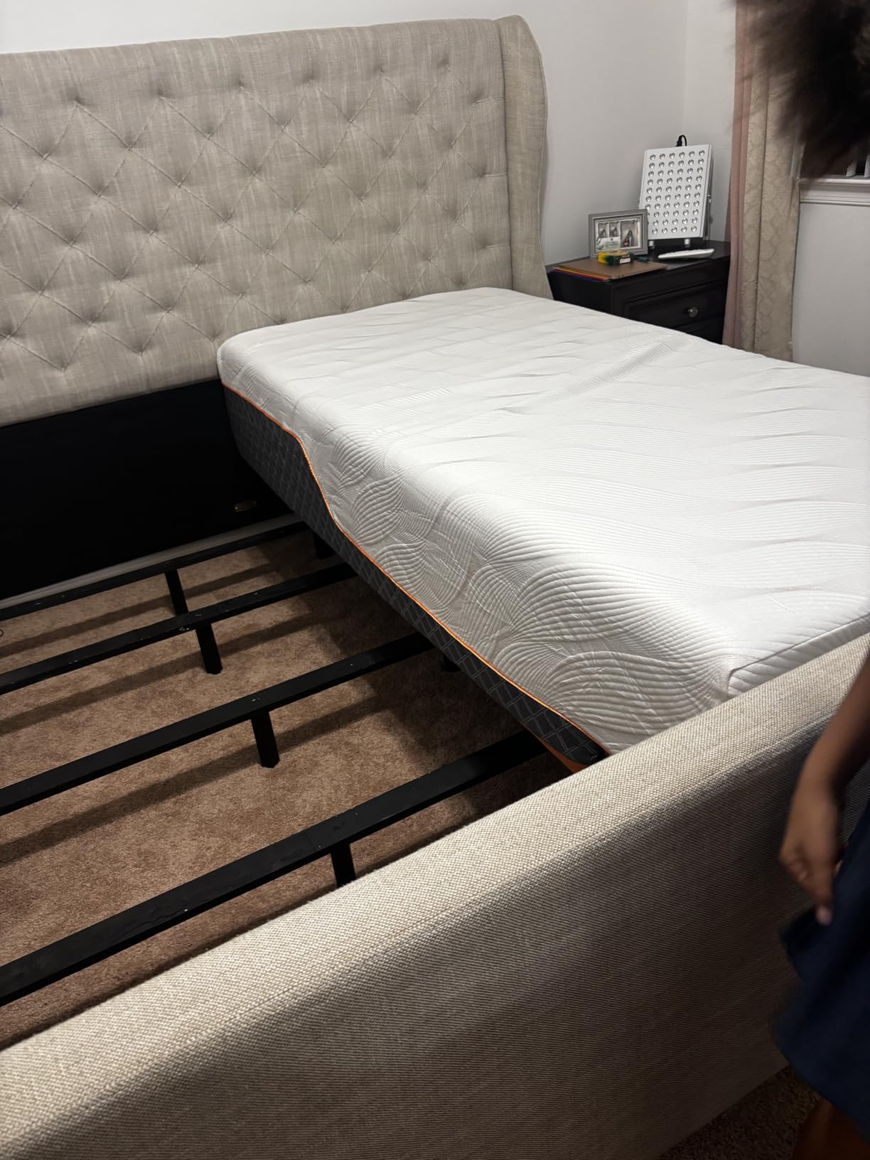 ESHINE Adjustable Bed Frame + 14