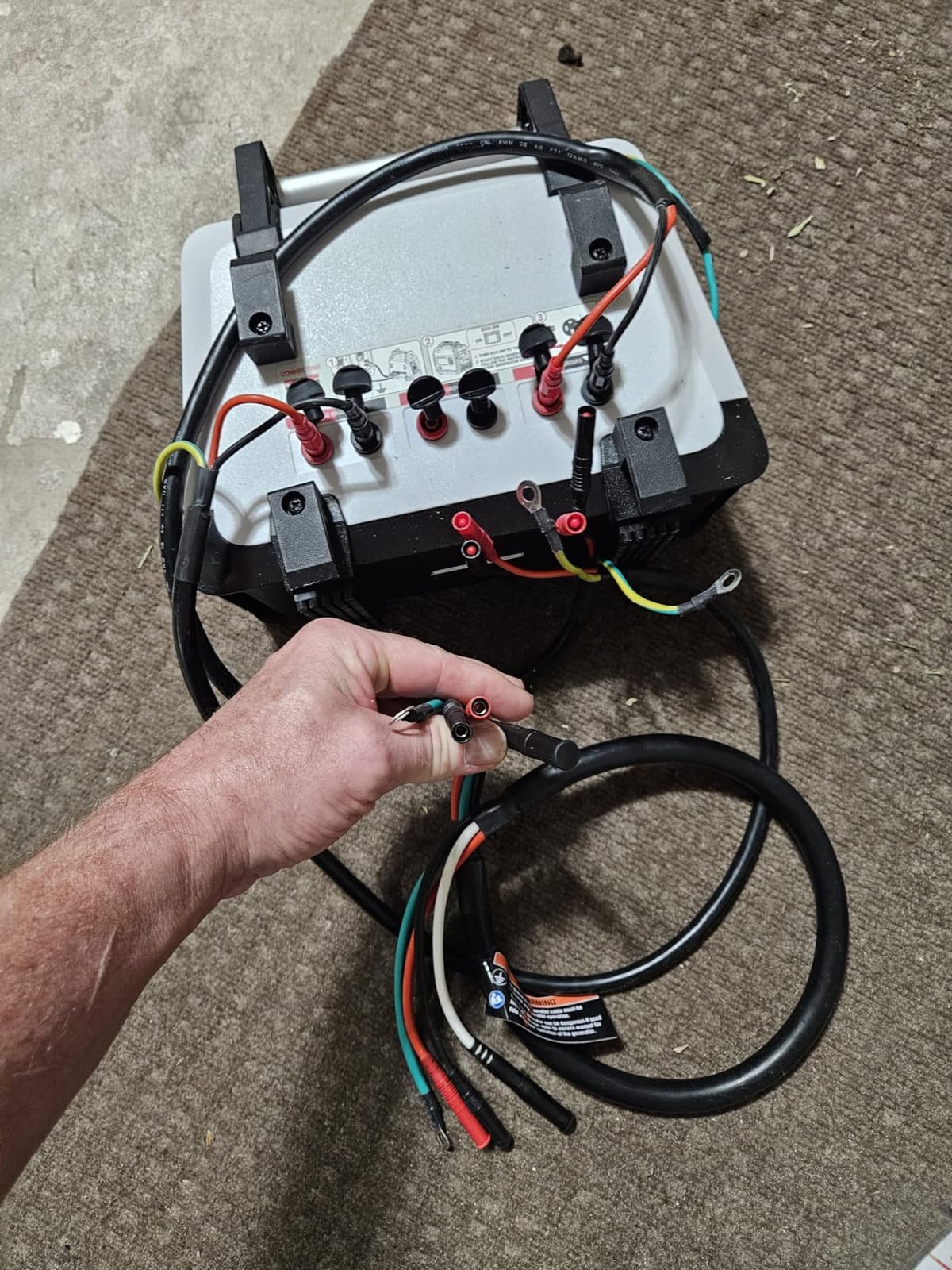 GENMAX Parallel Cable Kit Operation Inverter Generator Use with 50A Parallel Kit（GM9000PK） customer photo 1