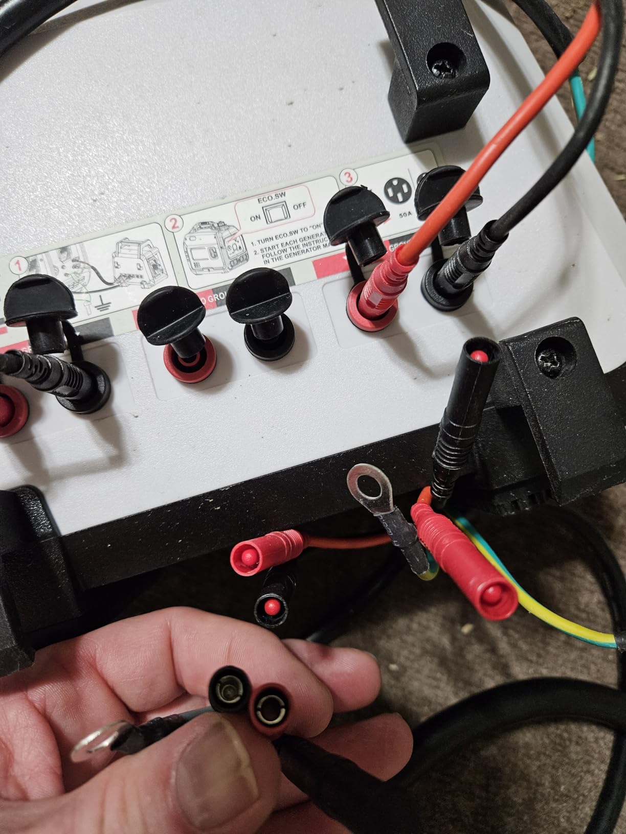 GENMAX Parallel Cable Kit Operation Inverter Generator Use with 50A Parallel Kit（GM9000PK） customer photo 2