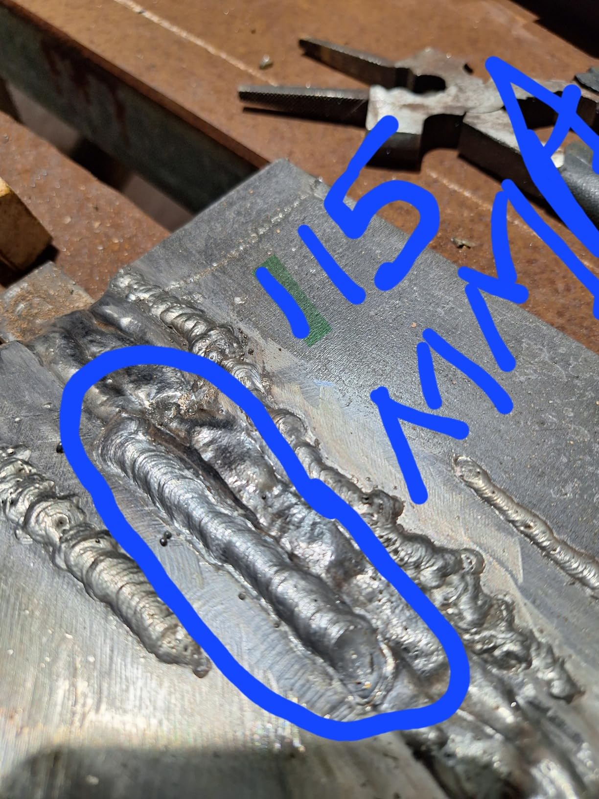 AZZUNO 135A MIG Welder 110V, 3-in-1 Flux Core MIG/Lift TIG/Stick Welding customer photo 1
