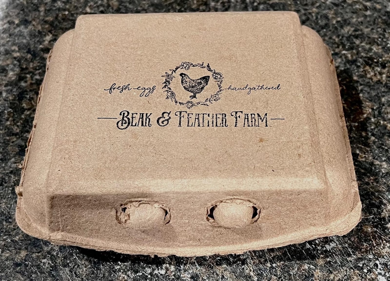 Vintage Egg Cartons 30 Pack, Natural Paper Pulp Square Dozen Egg Cartons customer photo 2