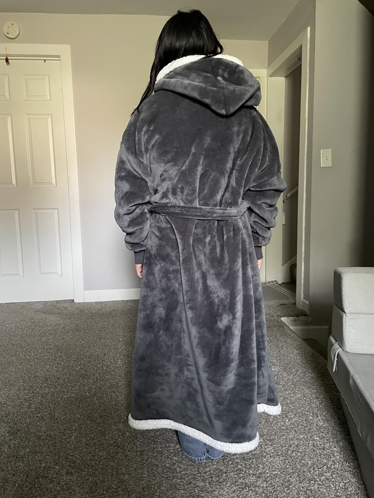 Touchat Wearable Blanket Hoodie customer photo 2