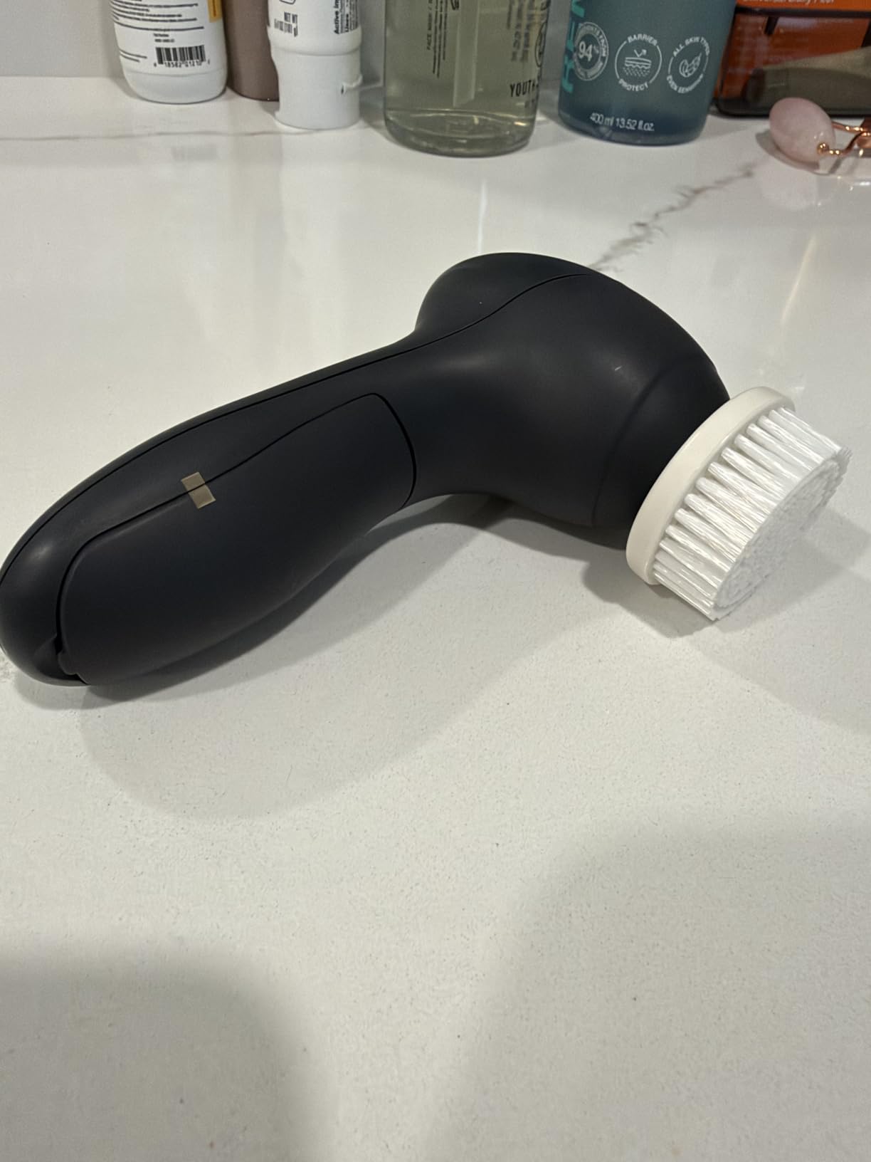 COSLUS Facial Cleansing Brush Face Scrubber, Standard Set, Blue customer photo 1