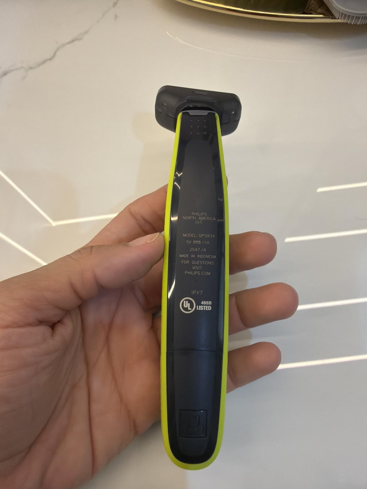 Philips Norelco OneBlade 360 Hybrid Face + Body Trimmer and Shaver customer photo 2