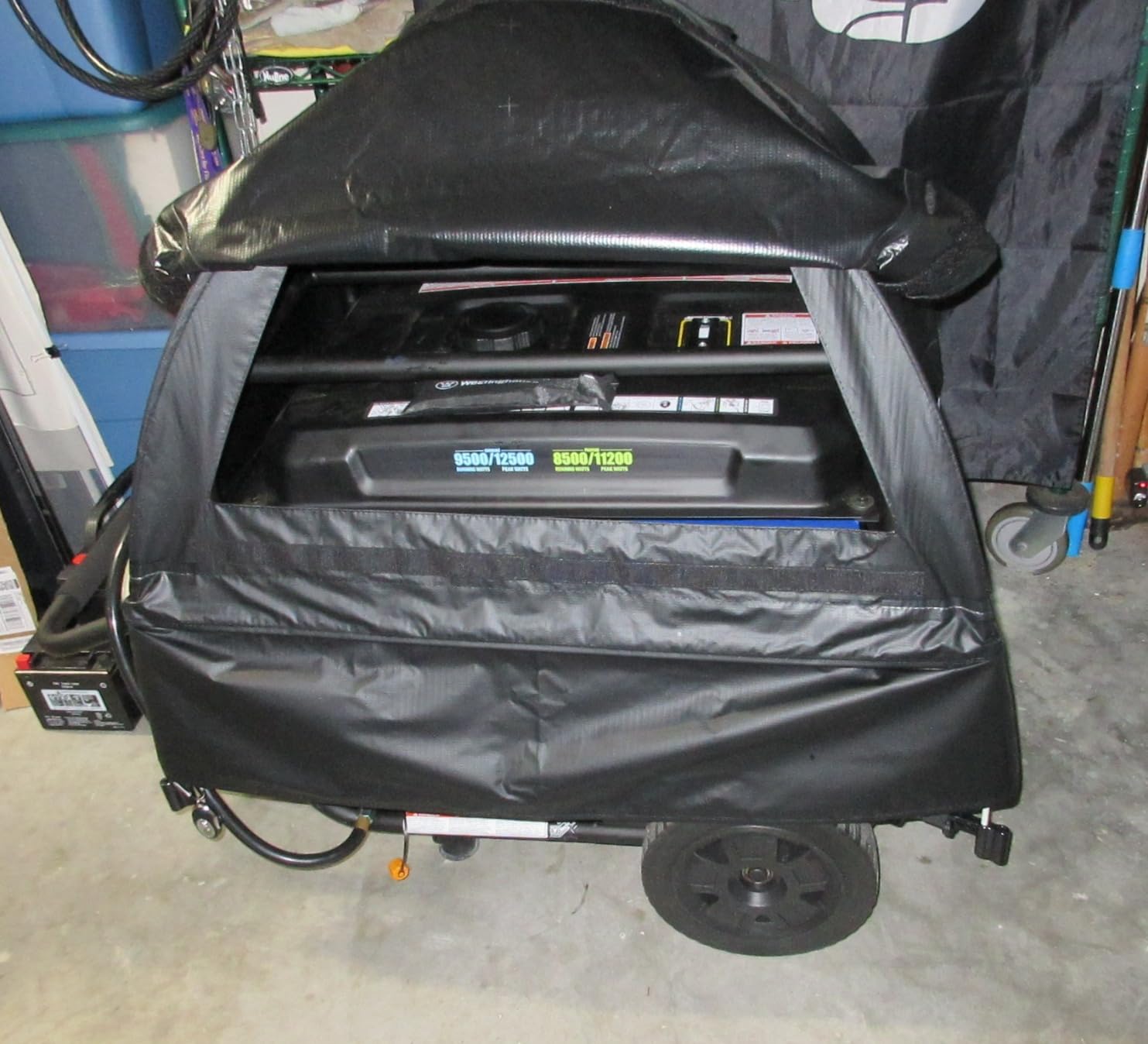 Westinghouse WGenTent Generator Running Cover for Open Frame Generators,Black customer photo 2
