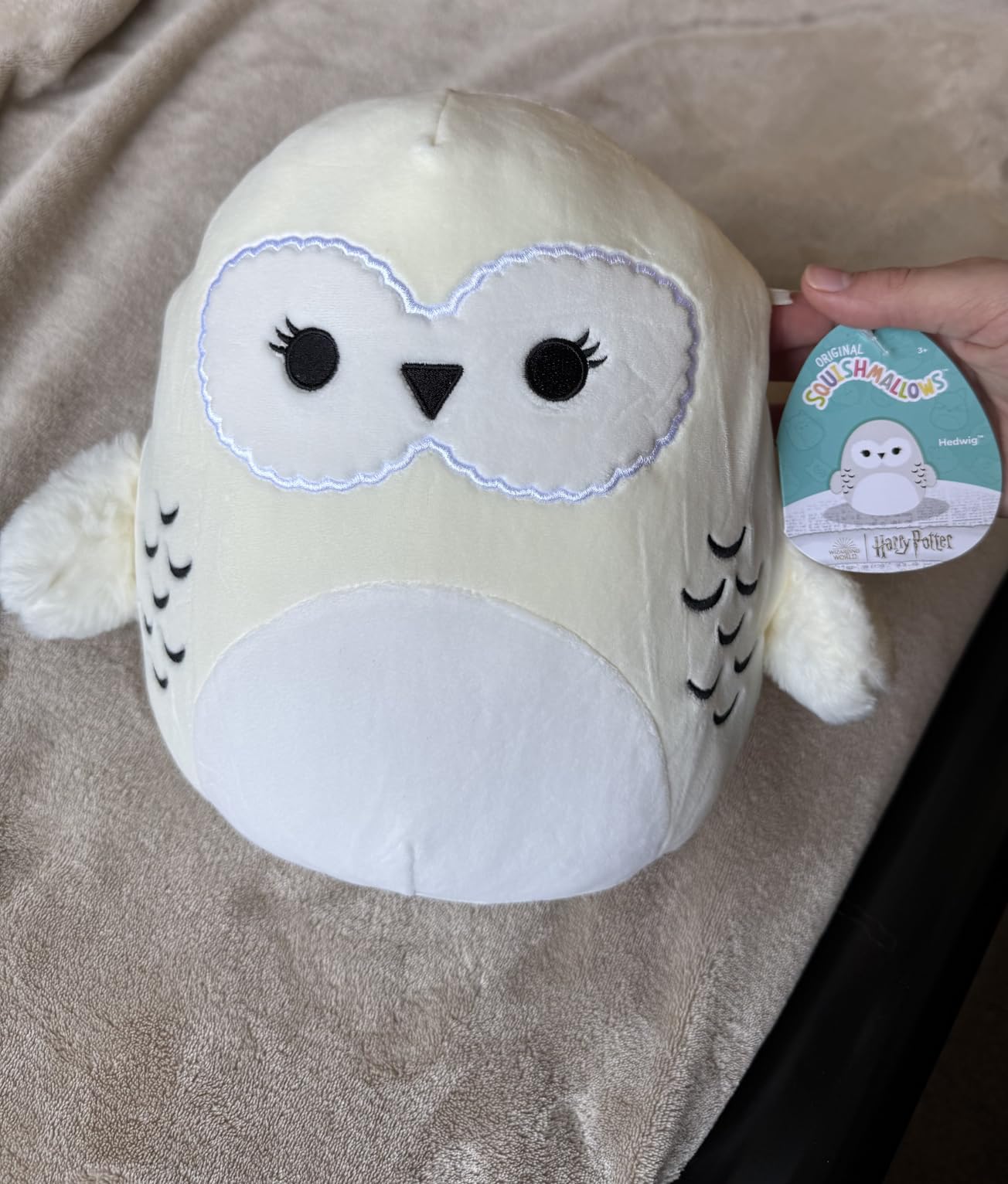 Squishmallows Original Harry Potter 10-Inch Hedwig Plush - Medium-Sized Ultrasoft Official Jazwares Plush customer photo 1