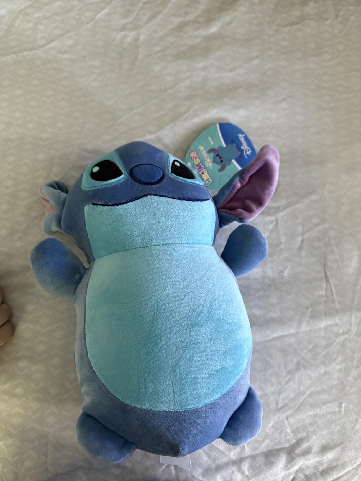 Squishmallows Disney Original 10-Inch Stitch HugMees - Medium-Sized Ultrasoft Official Jazwares Plush customer photo 1