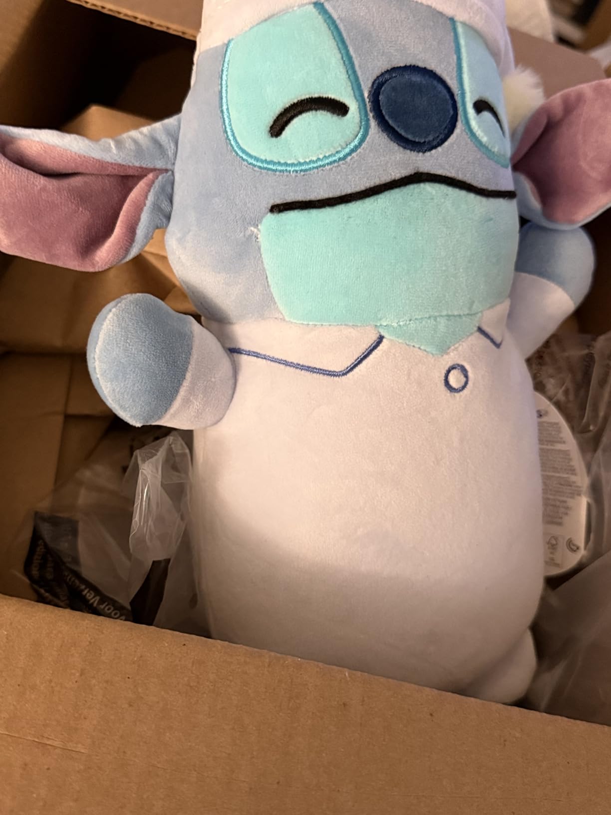 Squishmallows Disney Original 10-Inch Stitch HugMees - Medium-Sized Ultrasoft Official Jazwares Plush customer photo 2