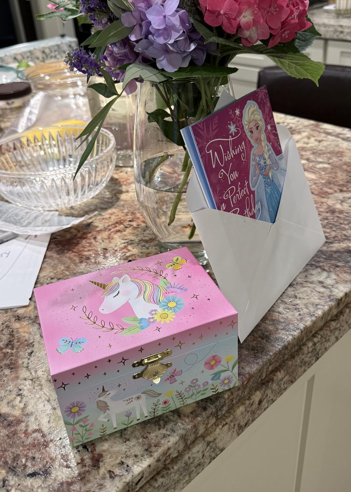 Giggle & Honey® Musical Unicorn Jewelry Box for Girls customer photo 2