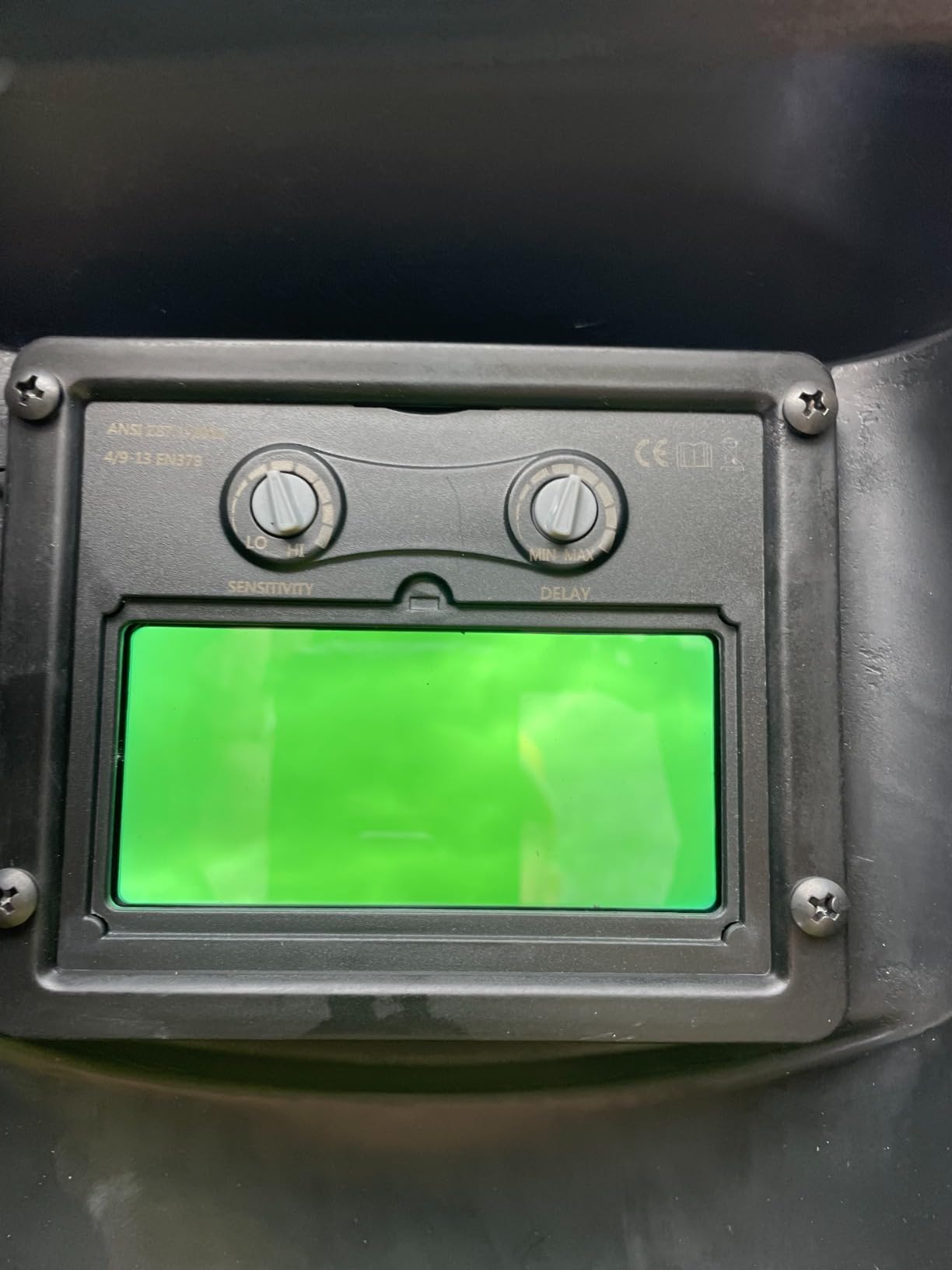 Welding Helmet Auto Darkening : BESTCLUB True Color Solar Powered Hood with Adjustable Shade Range 4/9-13 for Mig Tig Arc Welder Mask customer photo 1