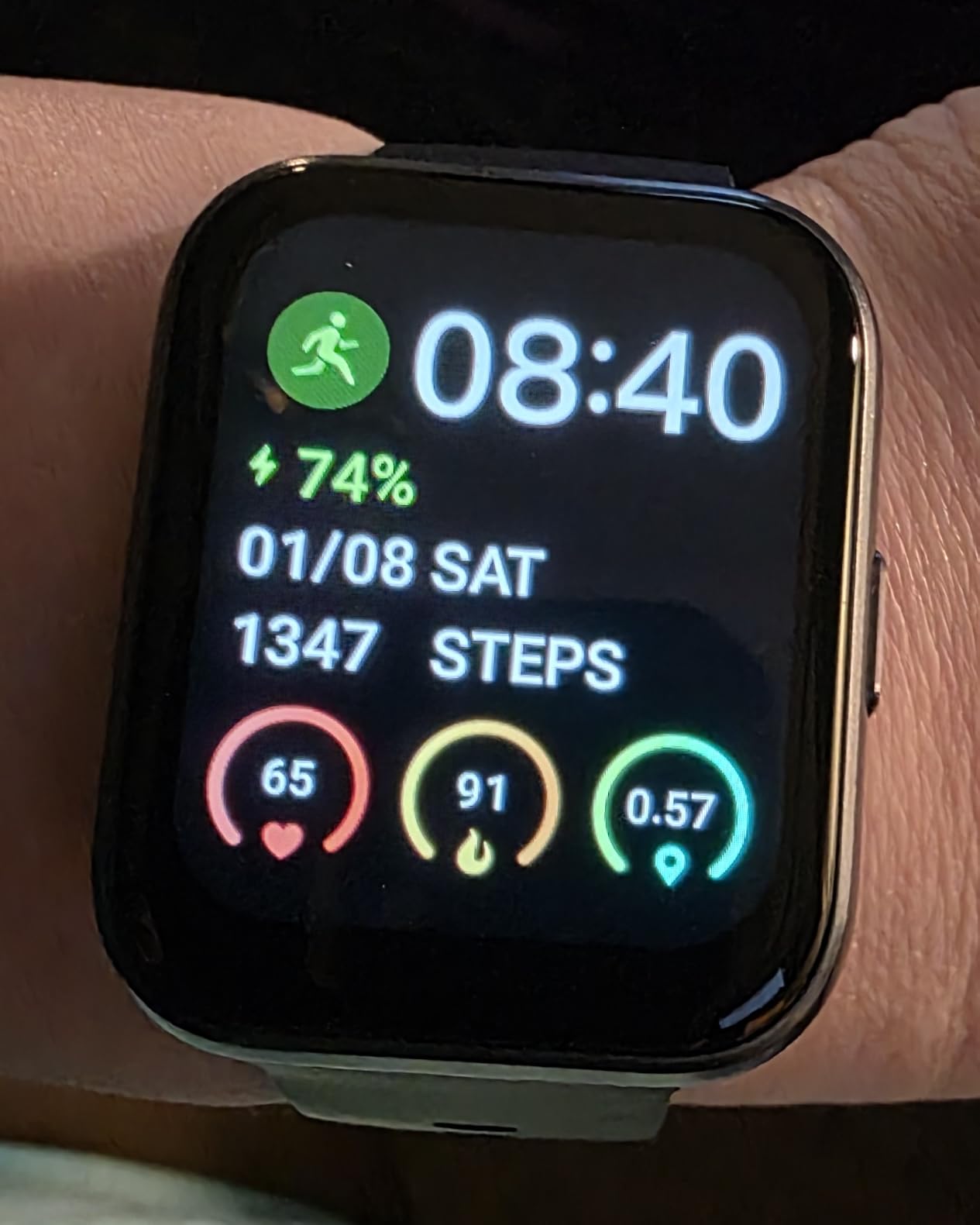 Smart Watches for Men Android & iPhone, 1.8