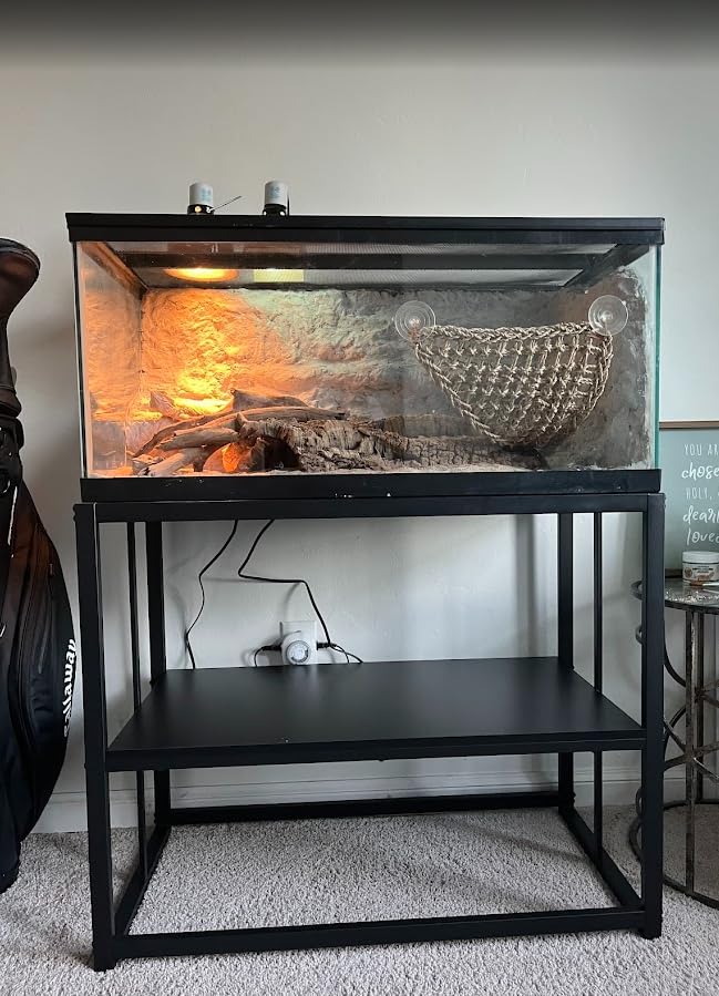 40 Gallon Metal Fish Tank Stand, Aquarium & Terrarium Stand for Home Office customer photo 1