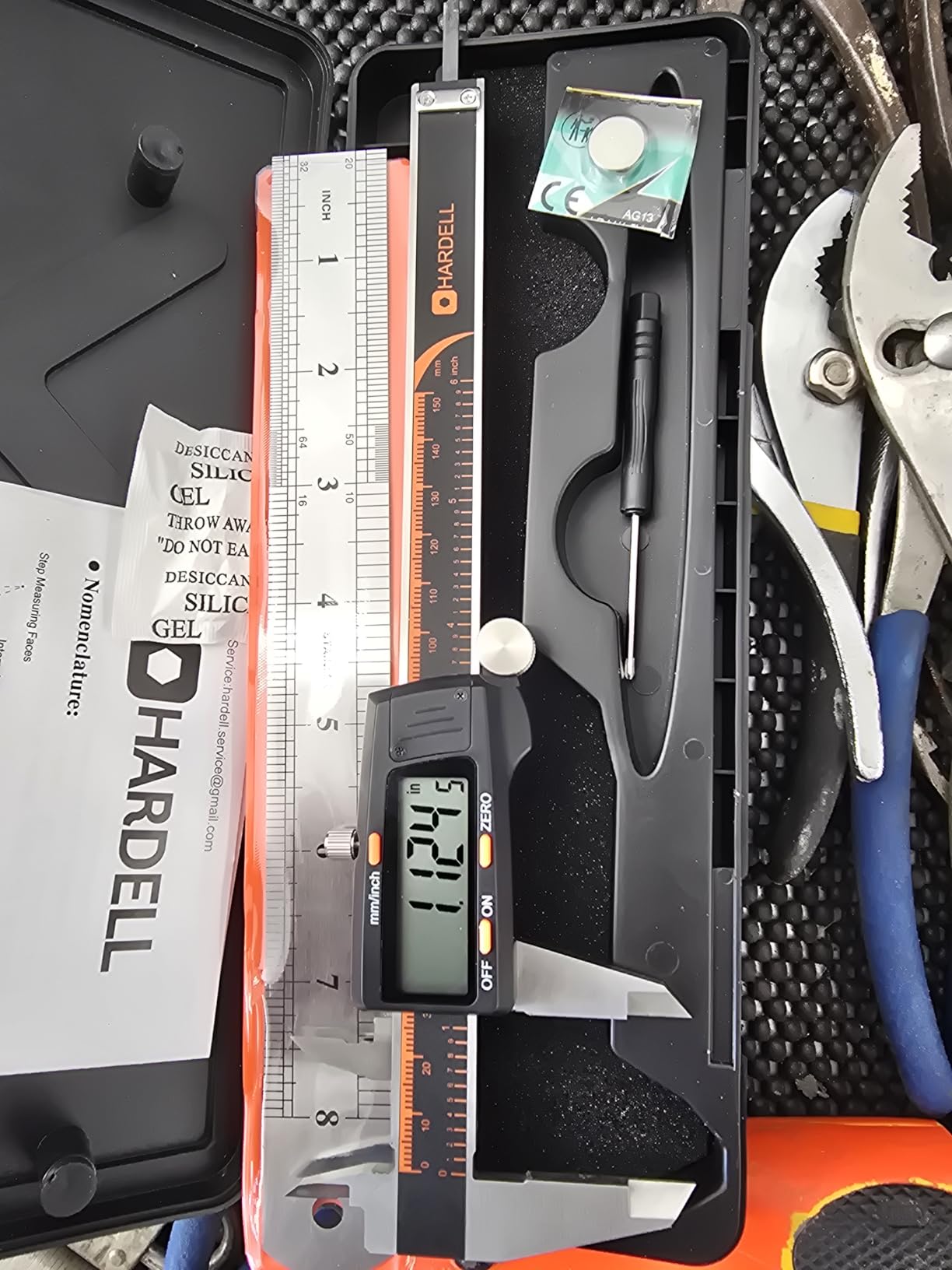 HARDELL Digital Caliper 0-8