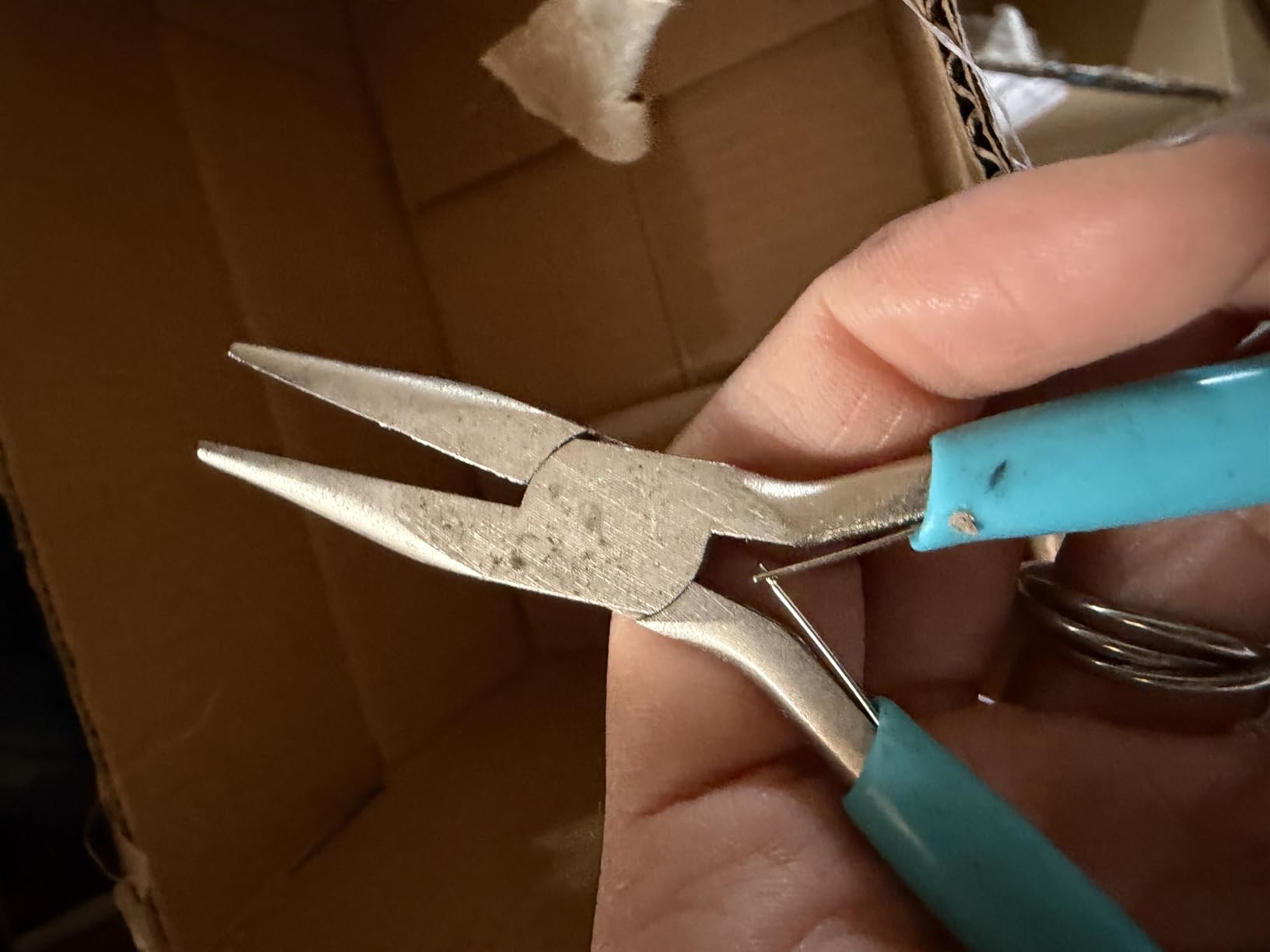 Needle Nose Pliers, 1 Pack Mini Pliers for Jewelry Making customer photo 1