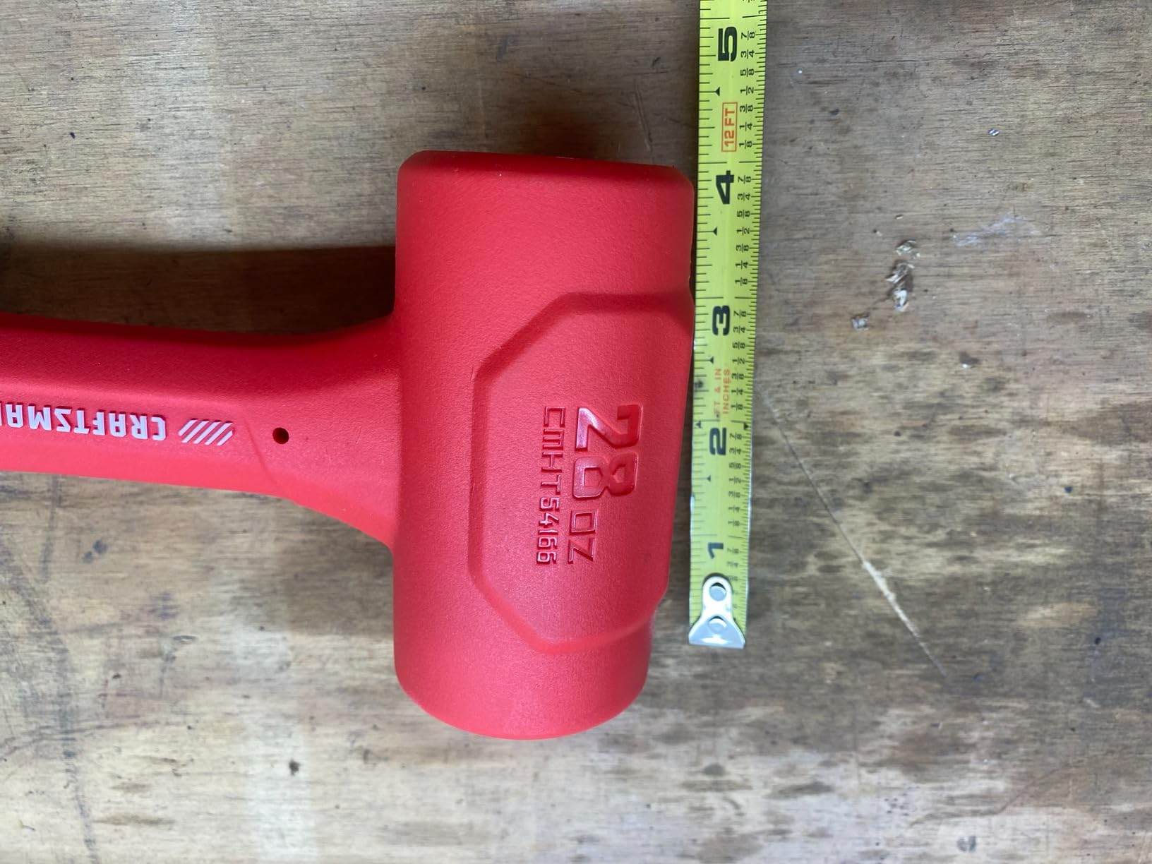 CRAFTSMAN 28 Oz Dead Blow Hammer (CMHT54166) customer photo 2