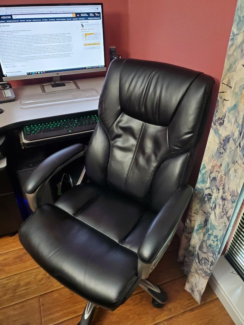 Amazon Basics Executive High Back customer photo 1