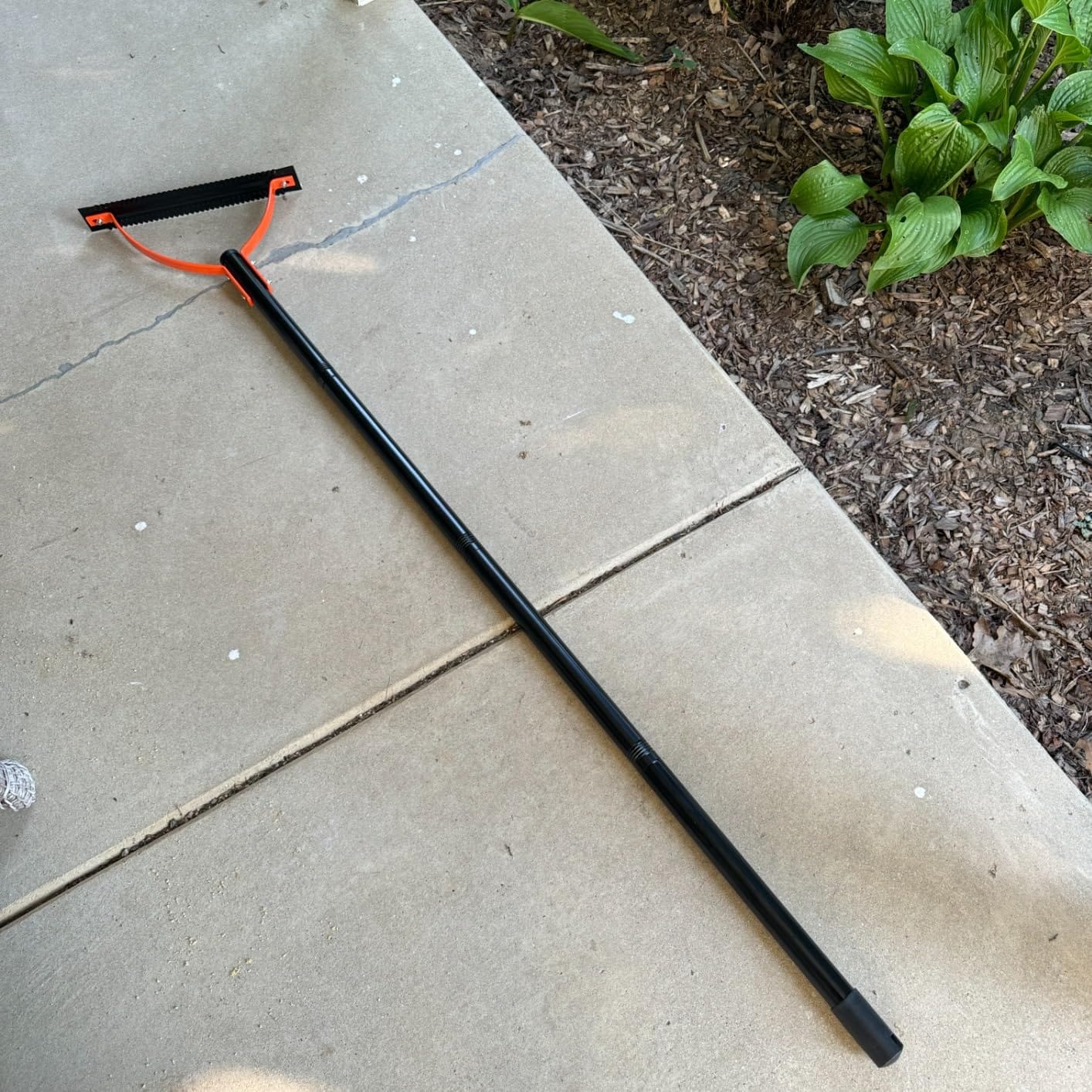 BlumWay 60 INCH Weed Grass Cutter, Double-Edged Serrated Sharp Steel Blade customer photo 2
