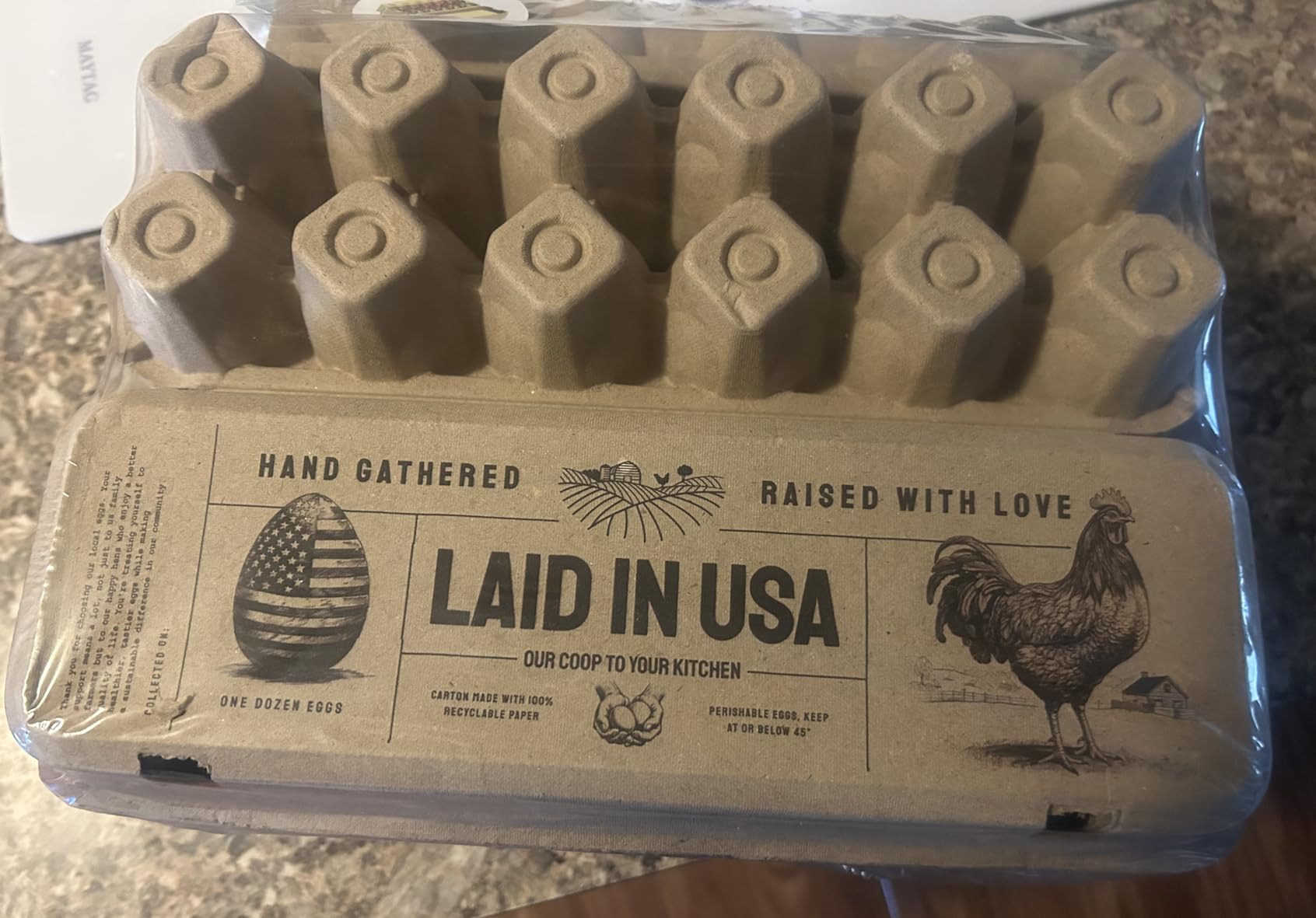 Hatortempt 24pc Egg Cartons Cheap Bulk 12 Count, Reusable Dozen Egg Crates customer photo 1