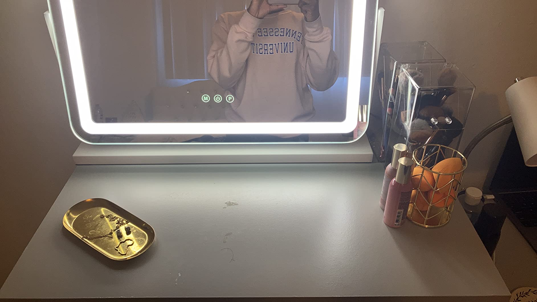 Large Vanity Mirror with Lights 32