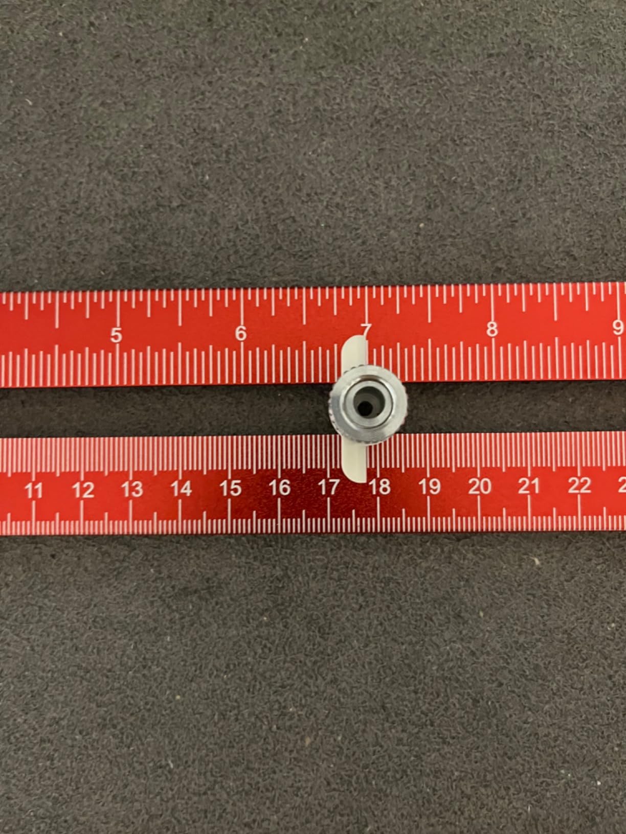 Saker Woodworking Scriber Marking Line Ruler,Aluminum Alloy T-Square customer photo 1