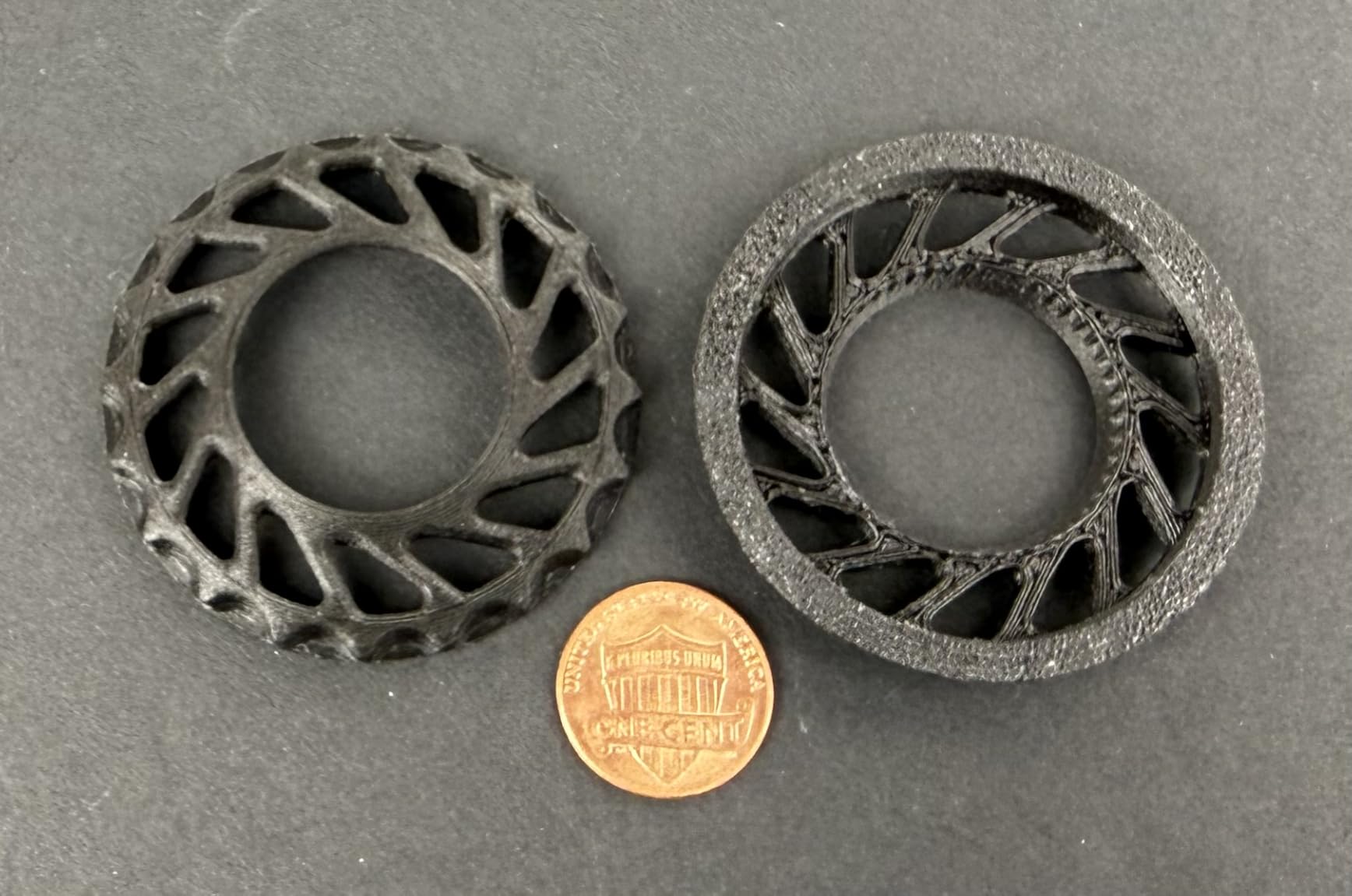 FLASHFORGE Carbon Fiber PETG Filament 1.75mm Black, Reinforced 3D Printer Filament 1kg, Lightweight & High-Strength PETG-CF Filament, Strong & Easy to Print customer photo 1