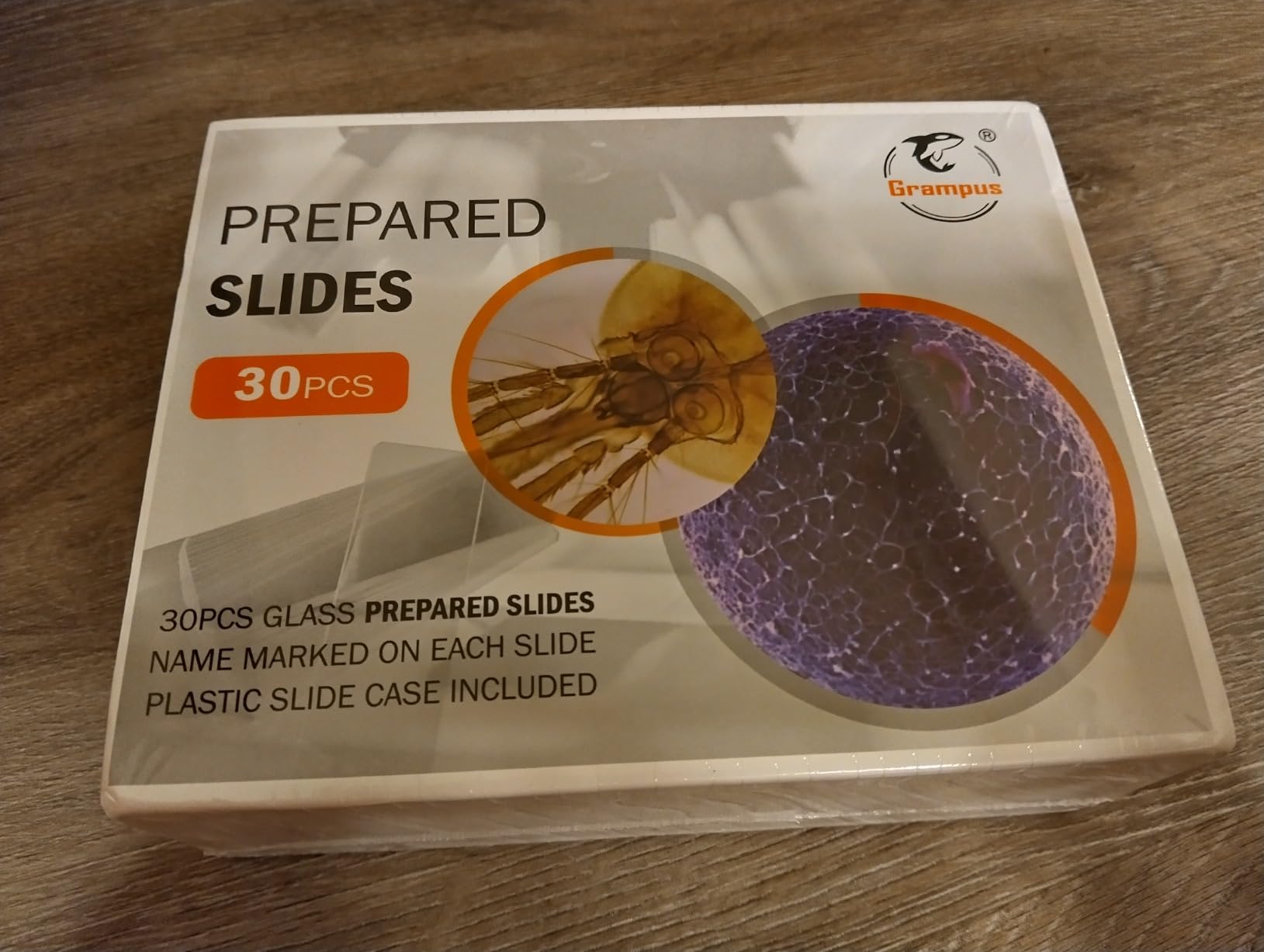 30 Prepared Microscope Slides with Specimens for Kids Students - Animals Plants Insects Microorganism, for Biological Science Lab, Children's Science Education, Homeschool customer photo 1
