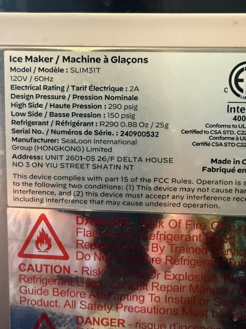 Silonn Ice Makers Countertop, 44lbs Per Day, 2 Ways to Add Water, Auto Self-Cleaning, Stainless Steel Ice Machine for Home Office Bar Party customer photo 1
