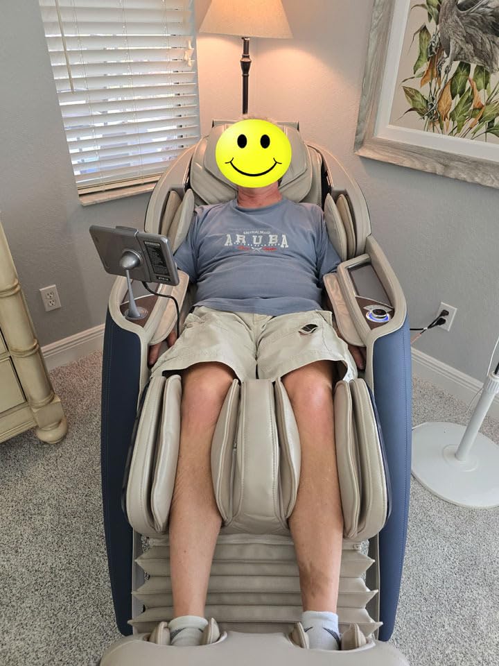 Alfine 710pro Large Size 4D Full Body Massage Chair,for Big&Tall,OTA Update customer photo 1