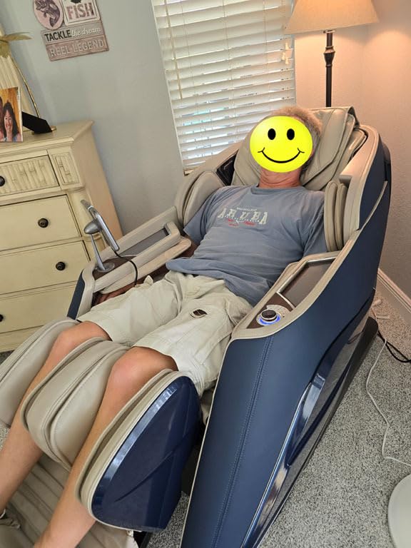Alfine 710pro Large Size 4D Full Body Massage Chair,for Big&Tall,OTA Update customer photo 2