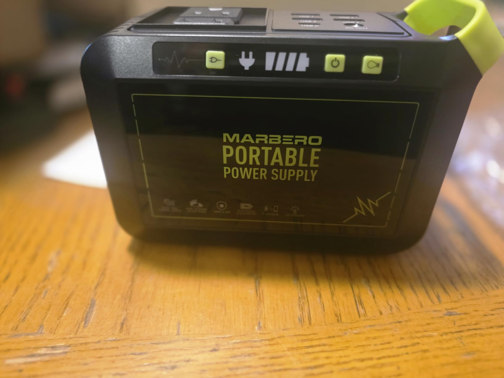 MARBERO Solar Powered Generator 88Wh, 120W Surge with 21W Solar Panel Kit customer photo 1