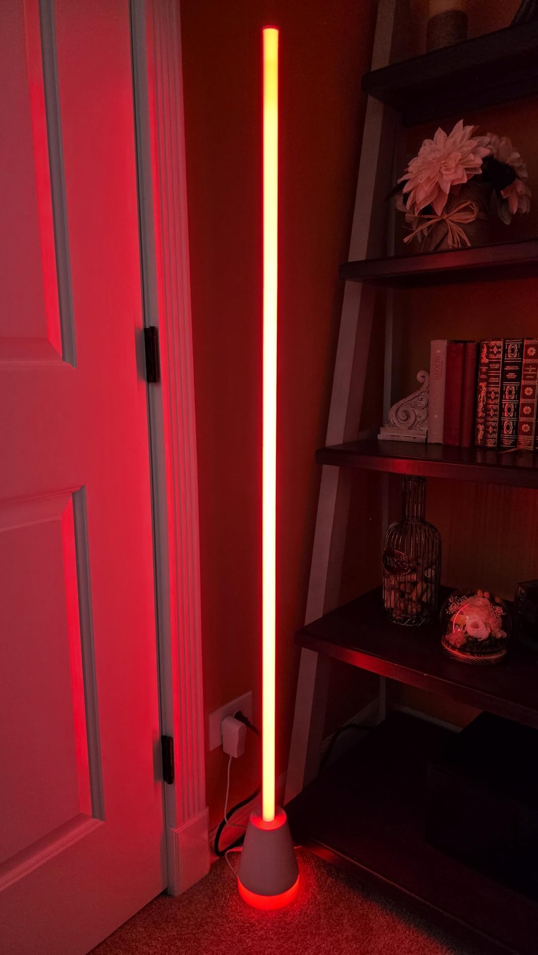 Keepsmile Smart RGB LED Corner Floor Lamp,172 LEDs Bright Standing Lamps for Living Room with APP and Remote,Modern Floor Lamp with Music Sync and 16 Million Colors, Ambient Lighting for Bedroom customer photo 1