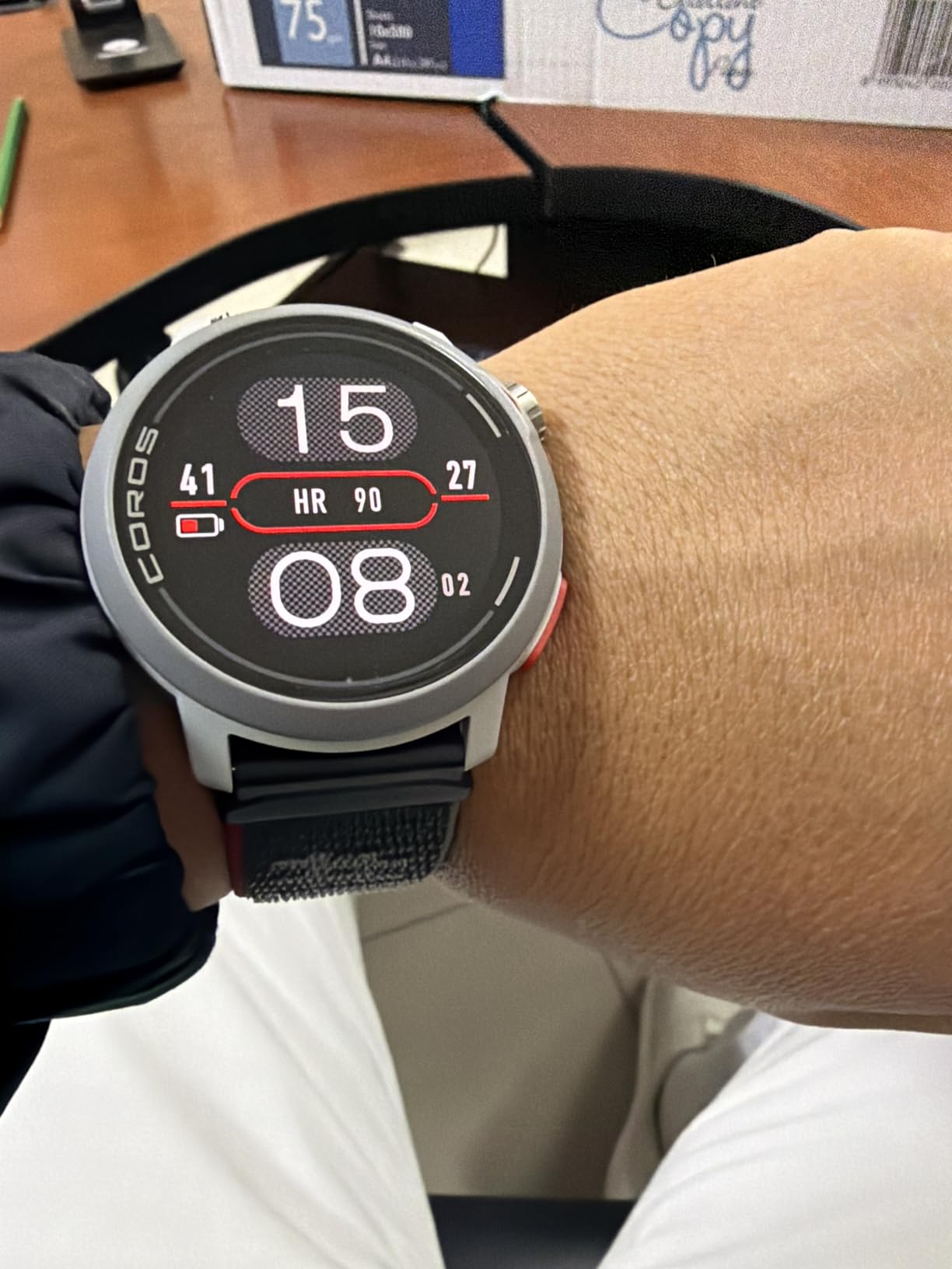 COROS PACE Pro GPS Sport Watch, 1.3-inch AMOLED Touchscreen - Blue customer photo 1