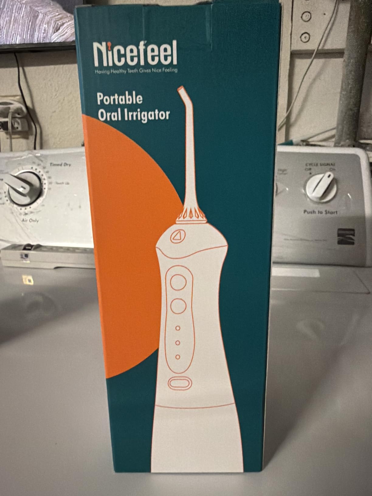 Nicefeel Water Flosser, Portable Water Flosser Cordless for Teeth, Orthodontic, Braces, Sensitive Gums, 5 Jet Tips & 3 Modes, Travel Oral Irrigator Rechargeable with 300ML Water Tank, IPX7 Waterproof customer photo 1