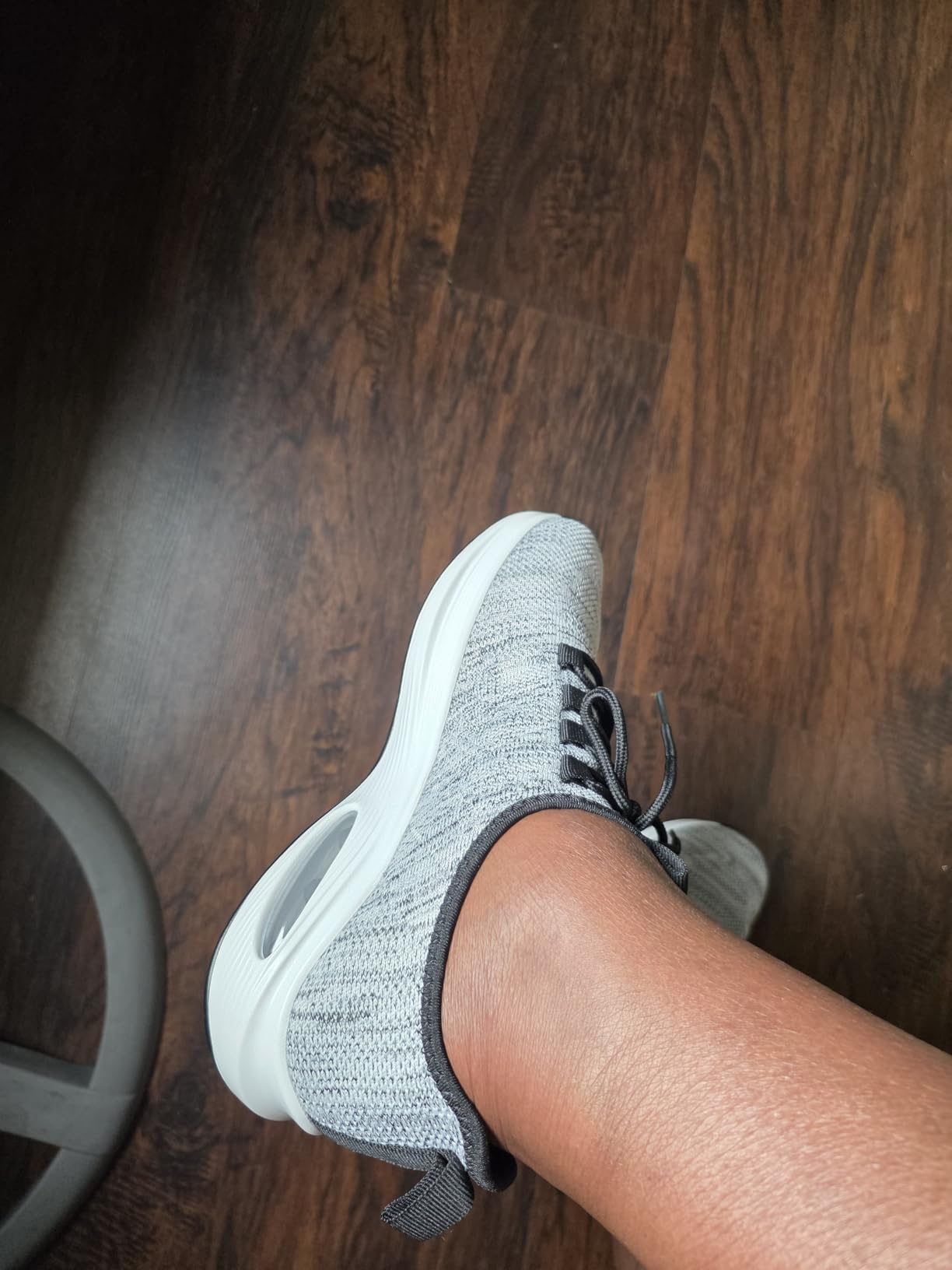 Wide Toe Box Shoes Women Extra Wide Width Sneakers Air Cushion Road Running Shoes Ultra Light Tennis Gym Workout Training Shoes Breathable Walking Shoes with Arch Support customer photo 2