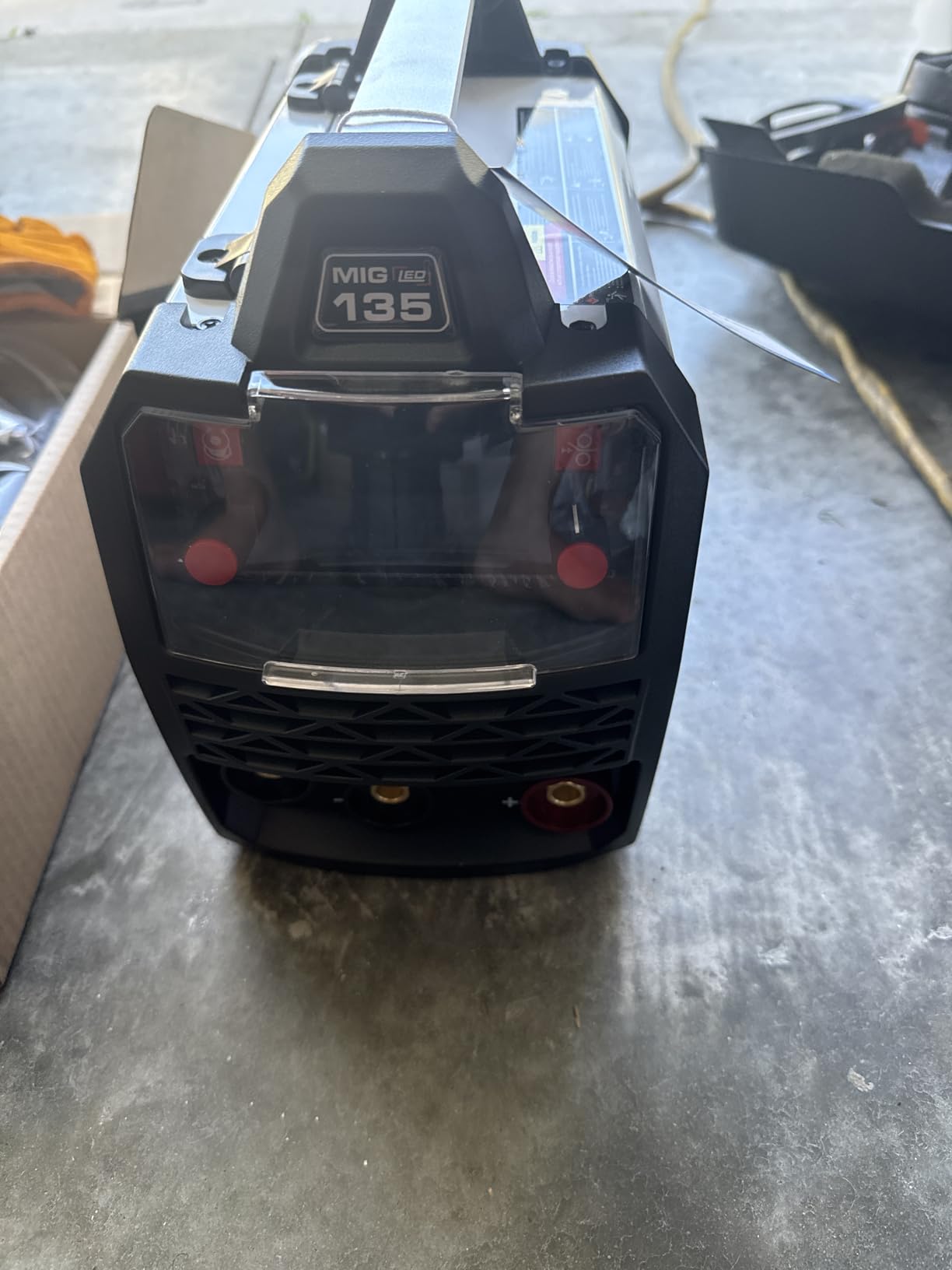 ANDELI 110V/220V MIG Welder 135A ，PULSE Flux Core/Lift TIG/Stick 4-in-1 customer photo 2