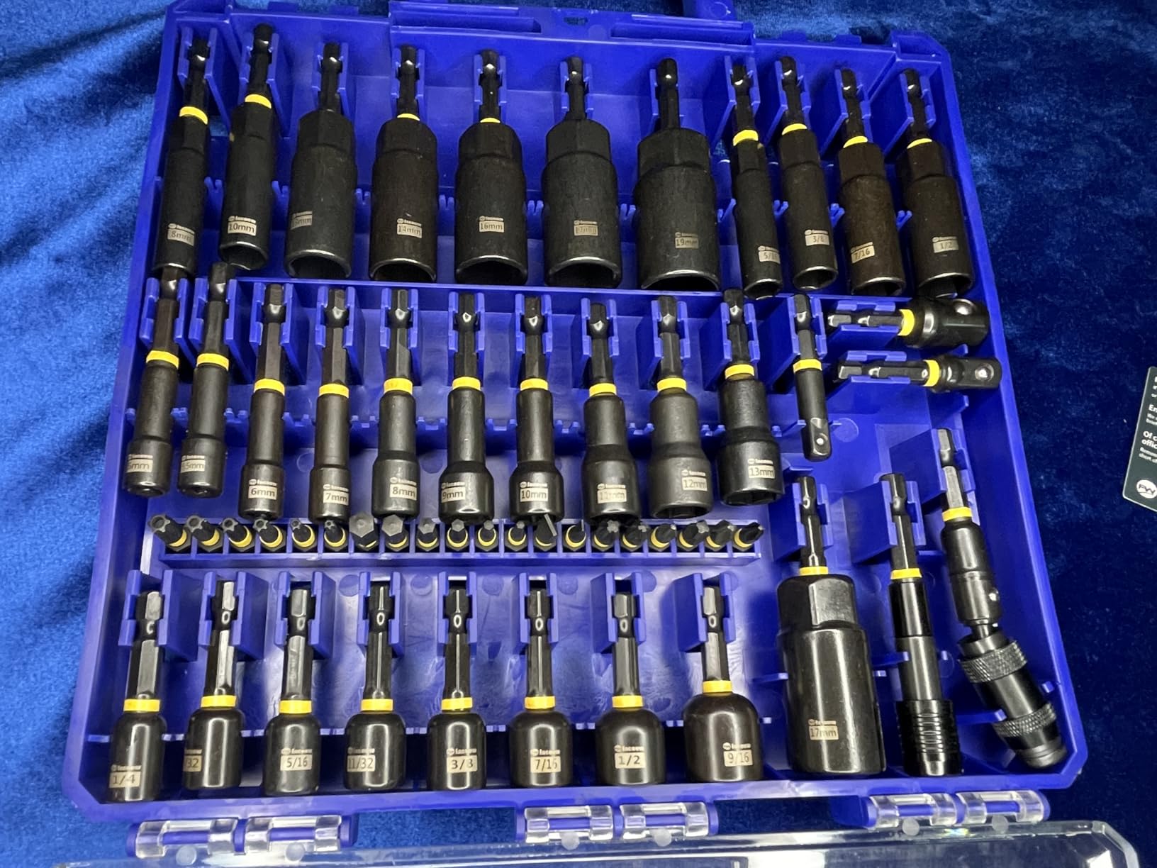 Facoow 55PCS Magnetic Impact Nut Driver Set, SAE/Metric Deep Nut Drivers customer photo 2