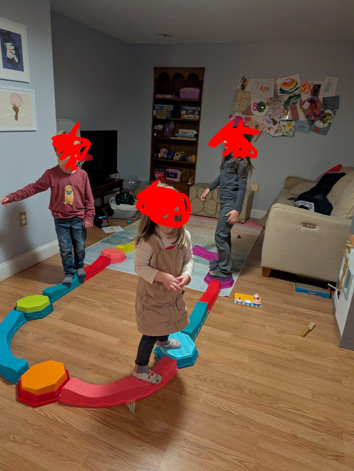 B. toys Balance Beam Set, Musical Wavy Beams & Sensory Stones customer photo 1