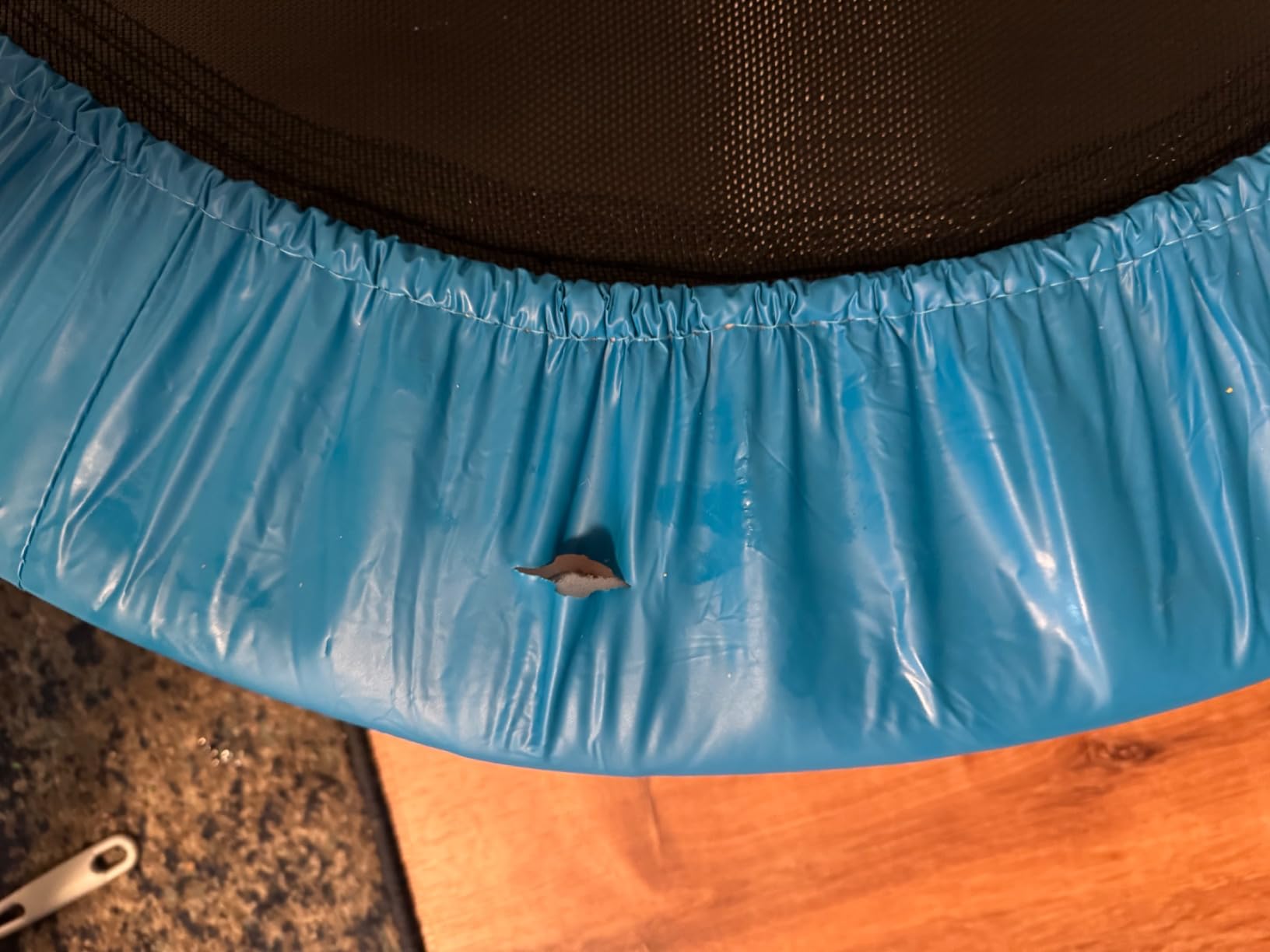 Ativafit 36inch Elastic Band Big Handle Toddler Trampoline for Kids Ages 2-6 Indoor Outdoor Mini Trampoline with Safety Padded Cover Fun for Kids customer photo 1